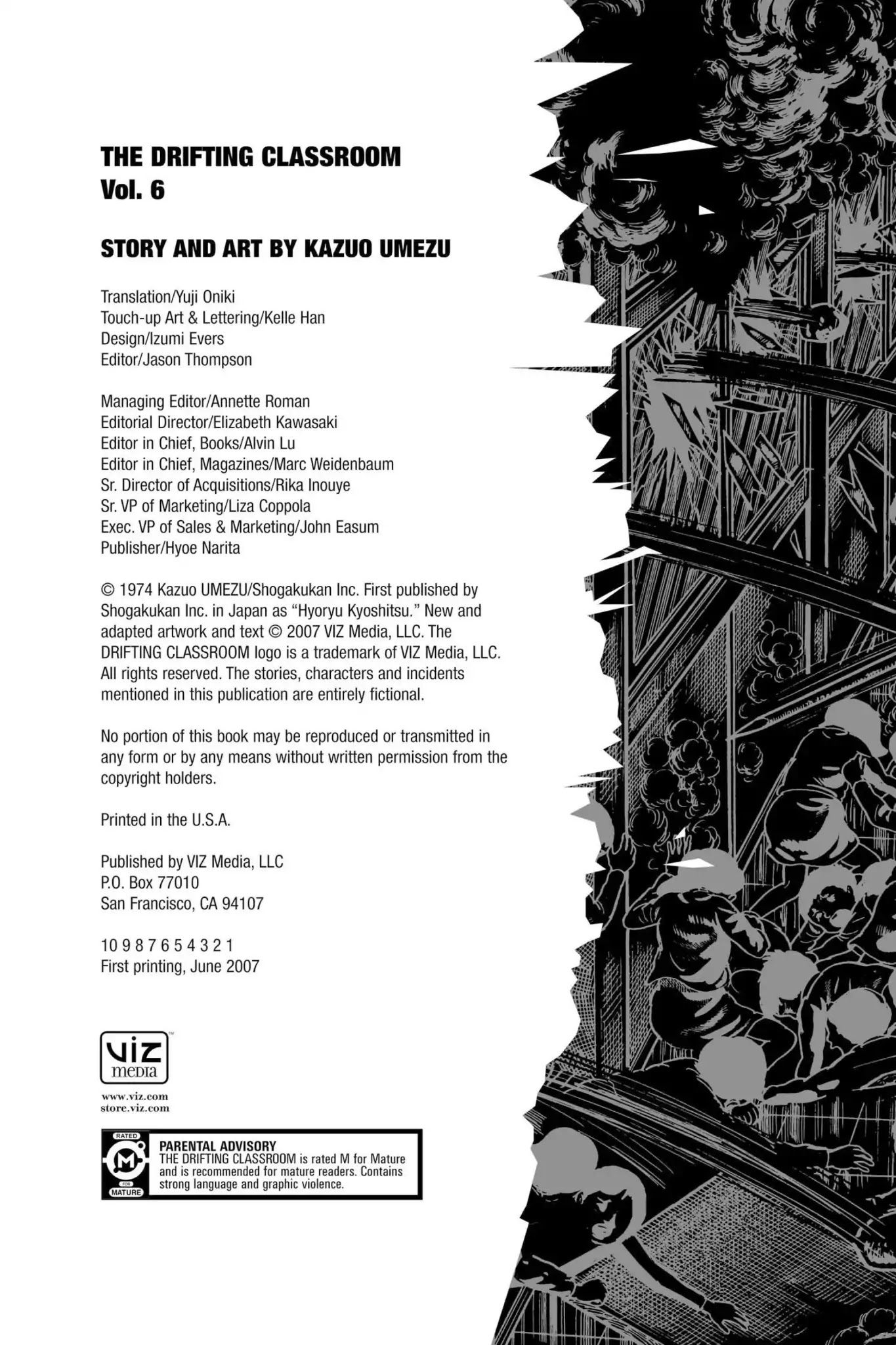 Drifting Classroom Chapter 23 page 3 - Chapter 23: The Shadow of Death
