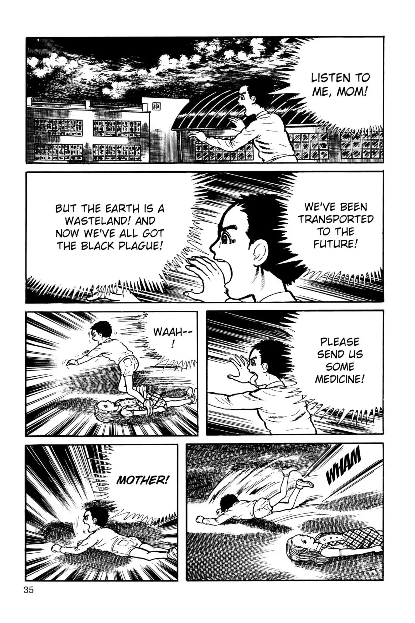 Drifting Classroom Chapter 23 page 36 - Chapter 23: The Shadow of Death