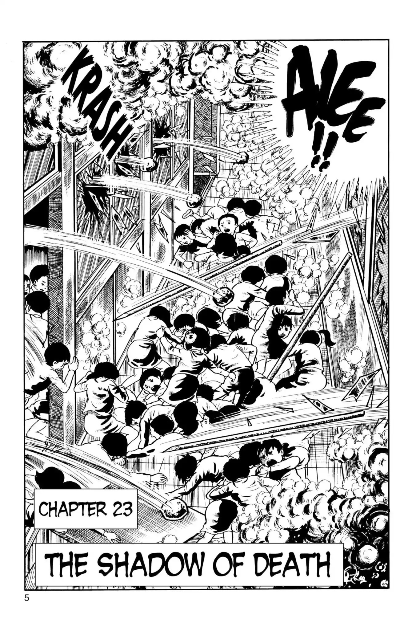 Drifting Classroom Chapter 23 page 6 - Chapter 23: The Shadow of Death