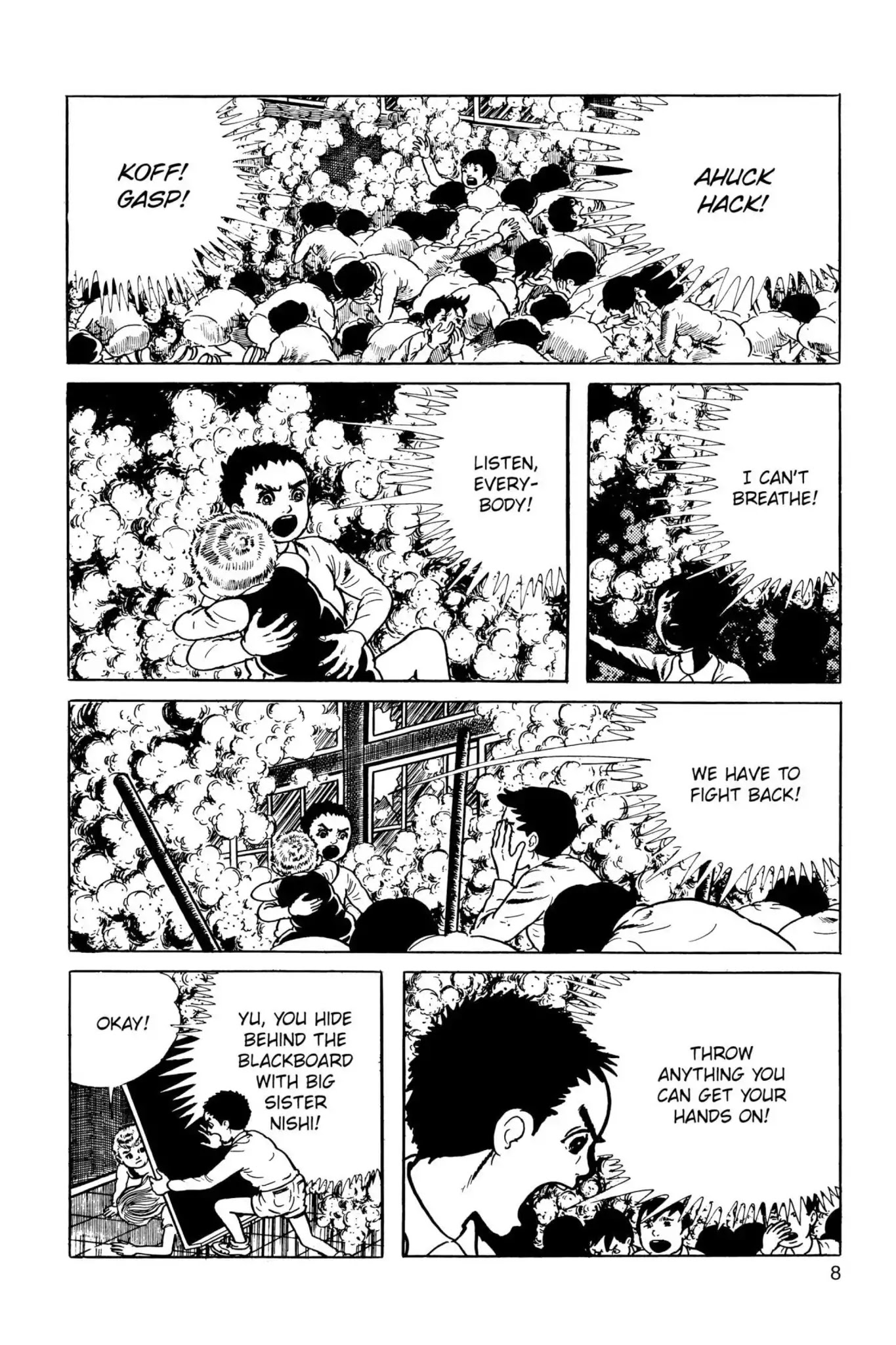 Drifting Classroom Chapter 23 page 9 - Chapter 23: The Shadow of Death