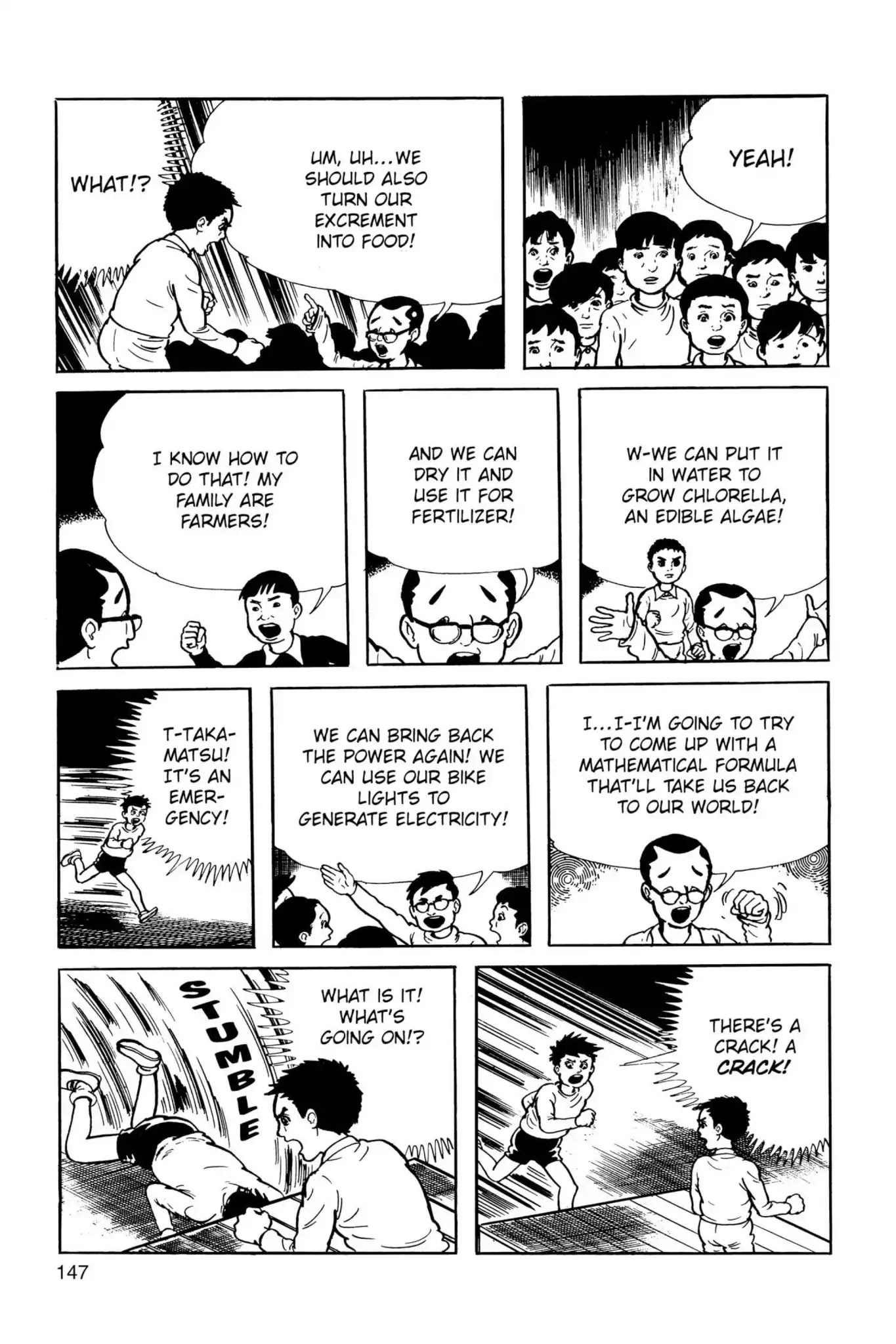 Drifting Classroom Chapter 24 page 111 - Chapter 24: Beyond Time