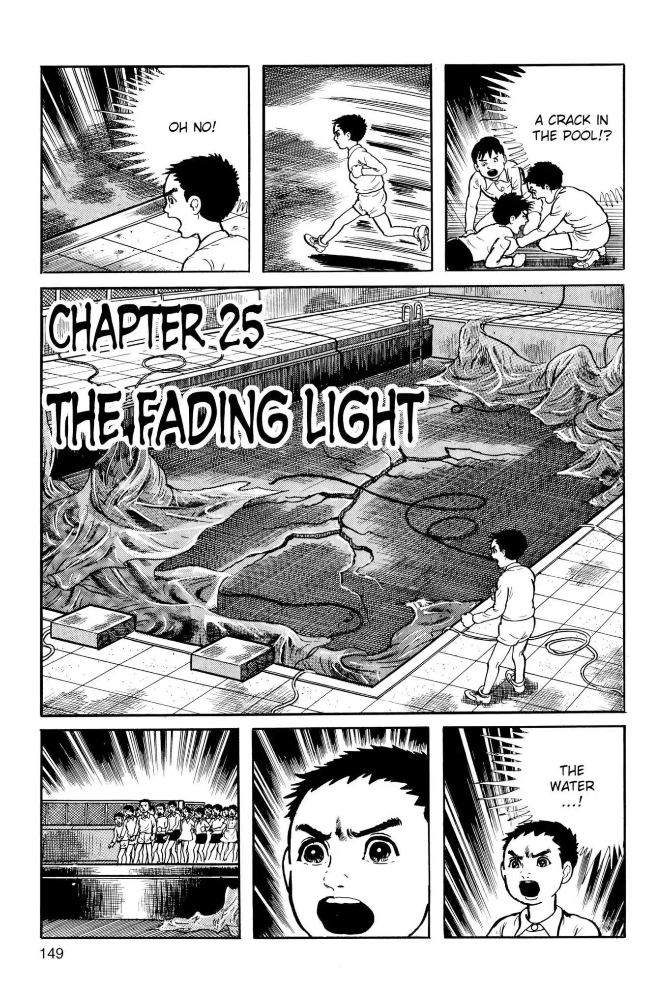 Drifting Classroom Chapter 25 page 1 - Chapter 25: The Fading Light