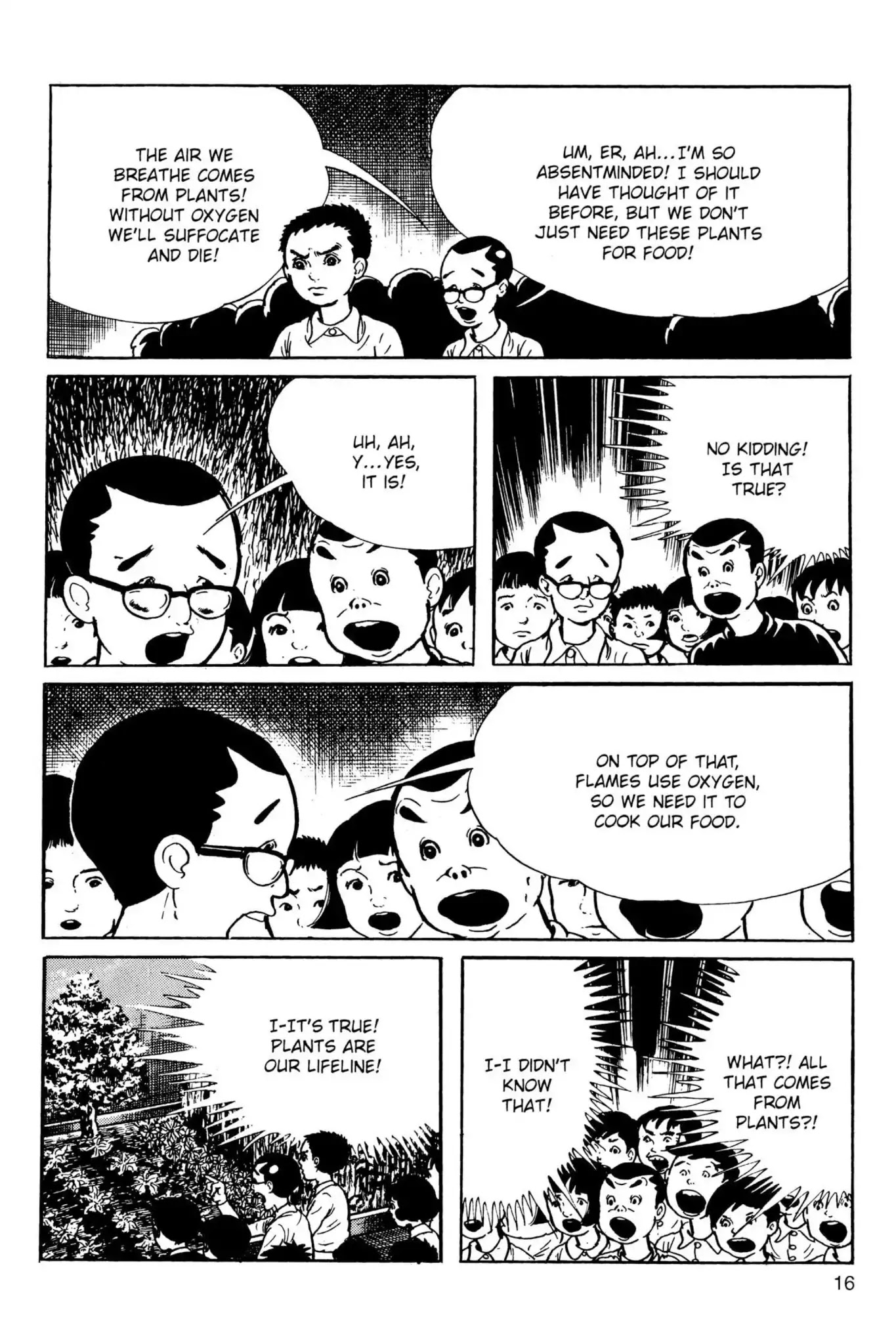 Drifting Classroom Chapter 26 page 17 - Chapter 26: The Food of the Future