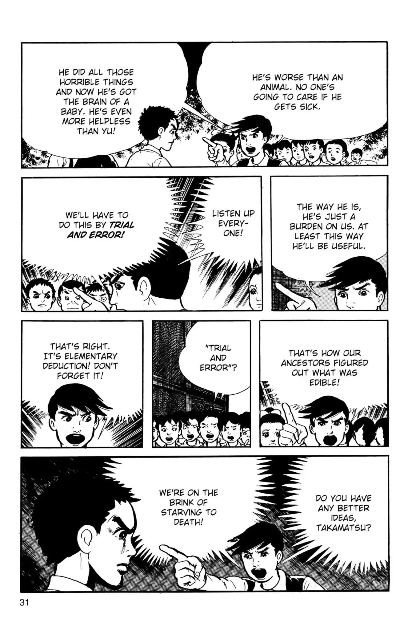 Drifting Classroom Chapter 26 page 32 - Chapter 26: The Food of the Future