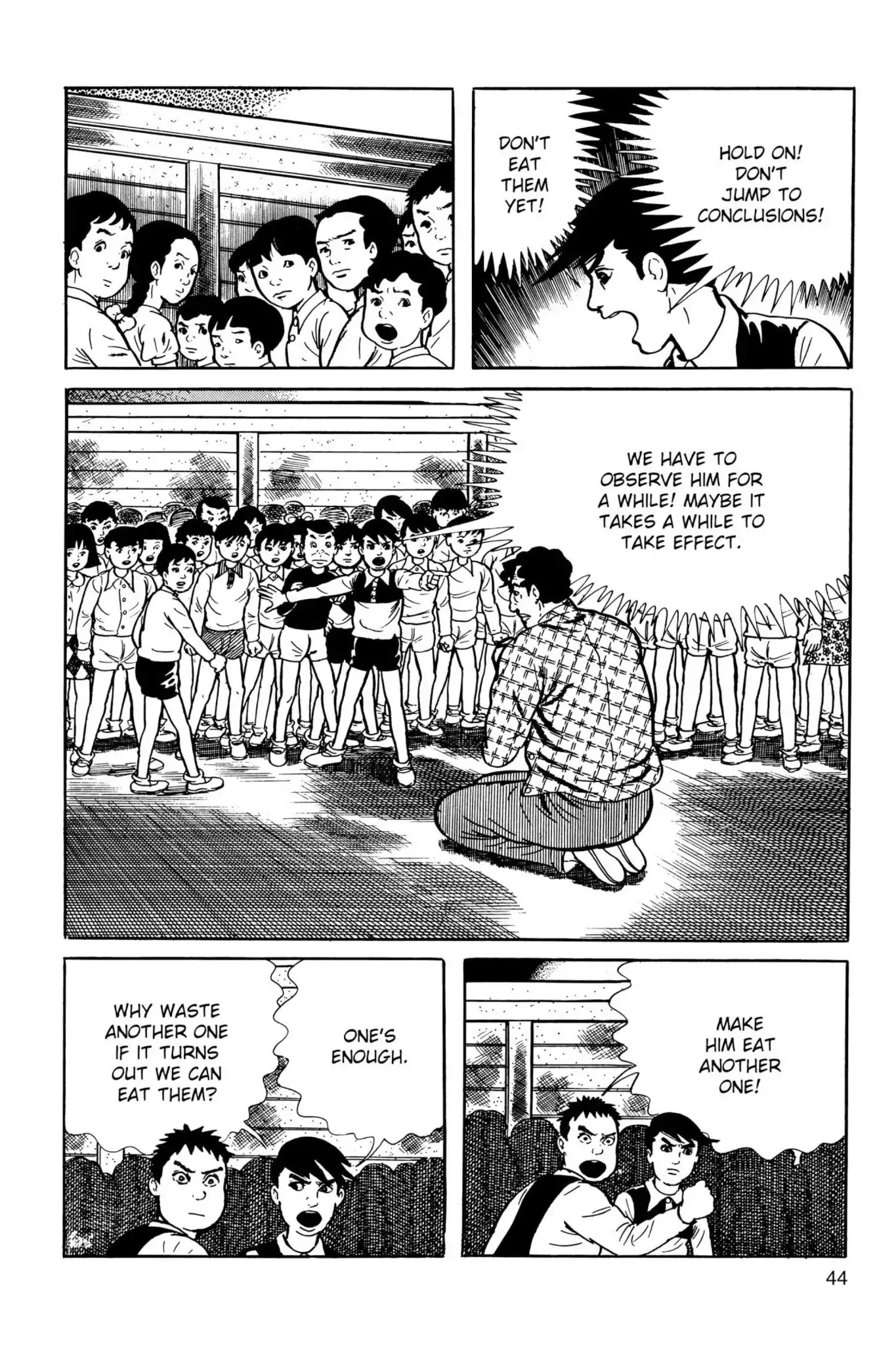 Drifting Classroom Chapter 26 page 45 - Chapter 26: The Food of the Future
