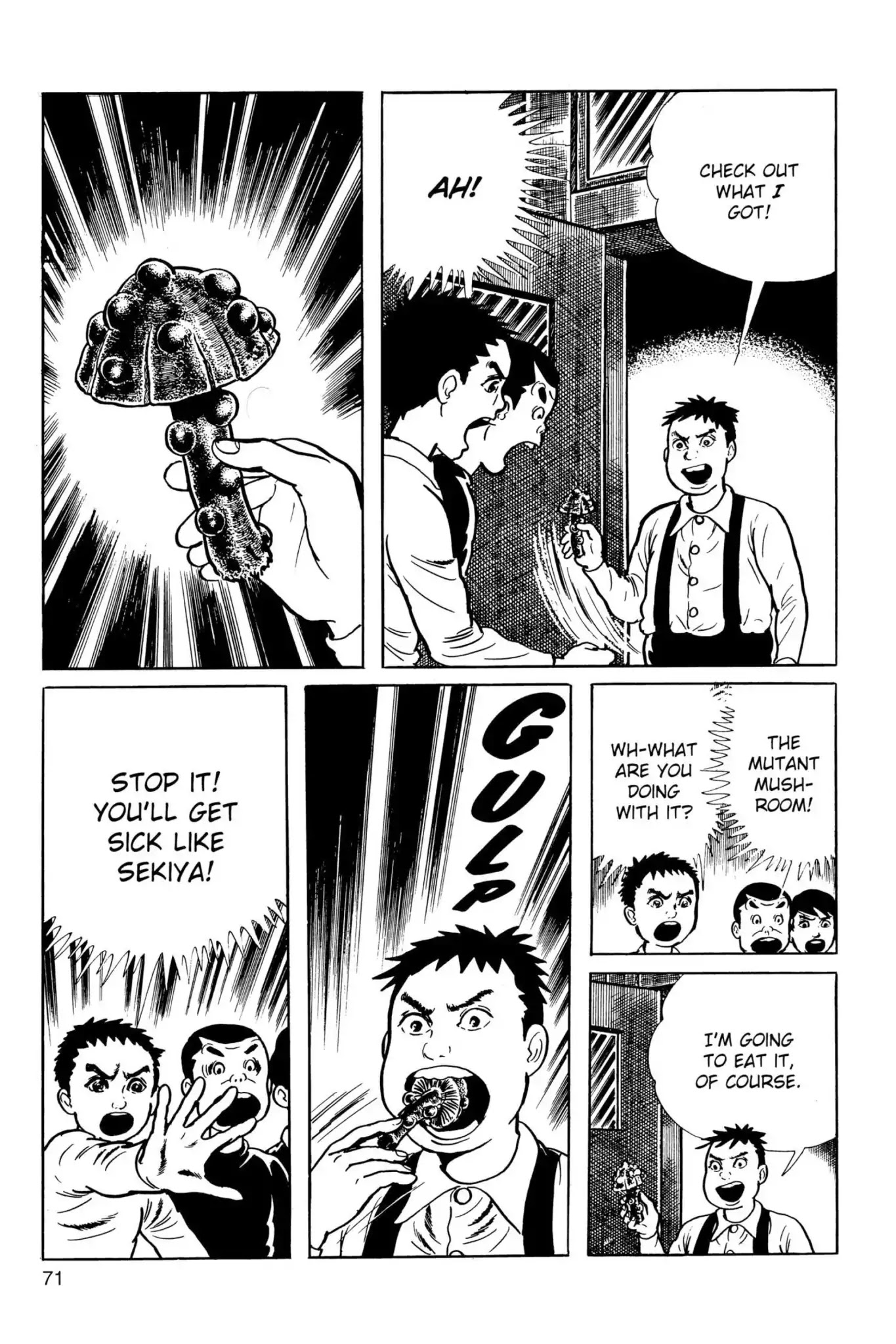 Drifting Classroom Chapter 26 page 72 - Chapter 26: The Food of the Future