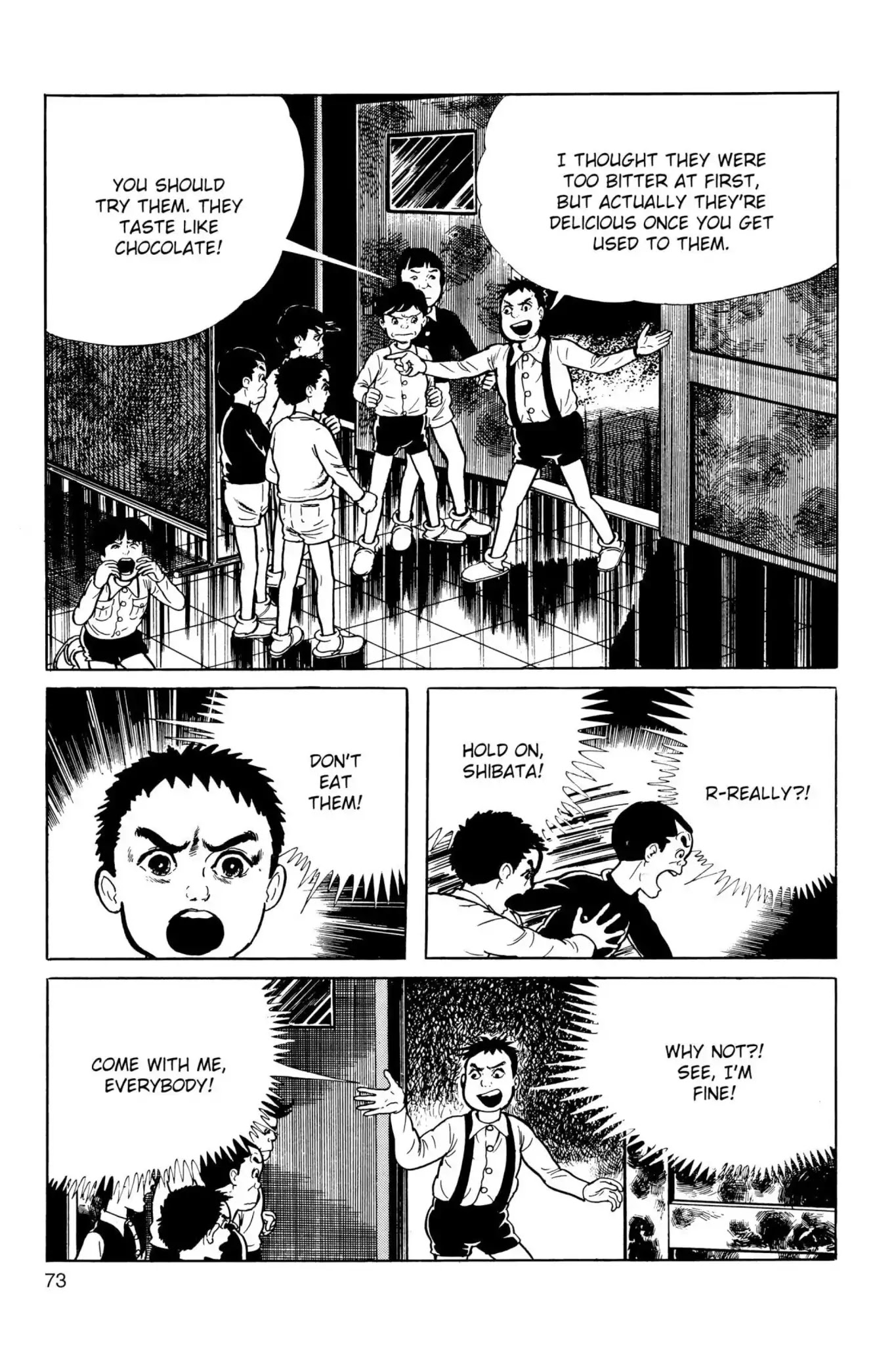 Drifting Classroom Chapter 26 page 74 - Chapter 26: The Food of the Future
