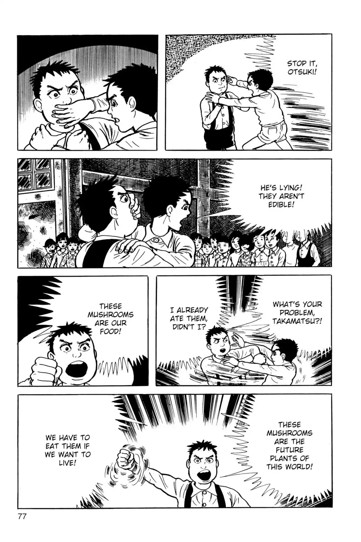 Drifting Classroom Chapter 26 page 78 - Chapter 26: The Food of the Future