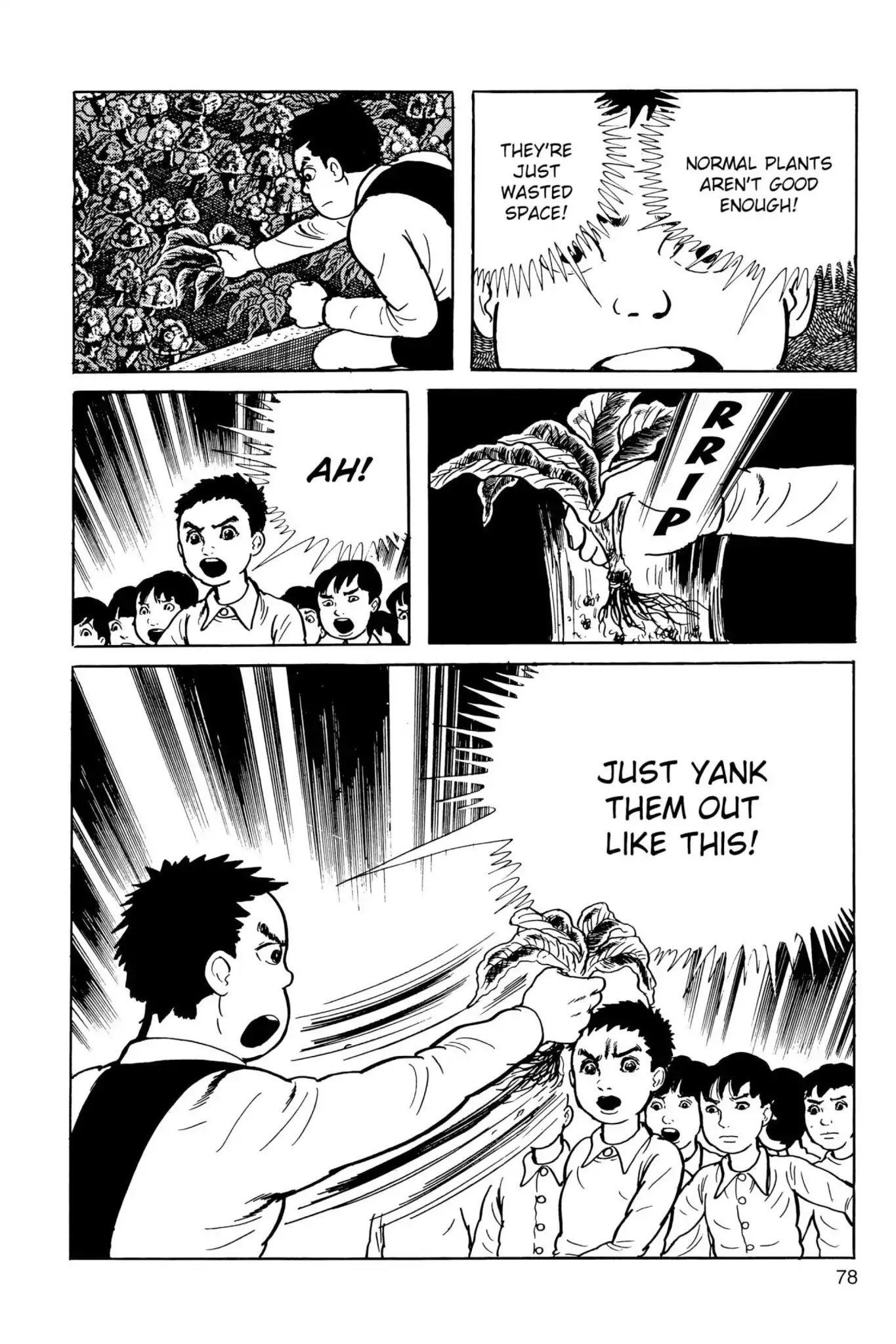 Drifting Classroom Chapter 26 page 79 - Chapter 26: The Food of the Future