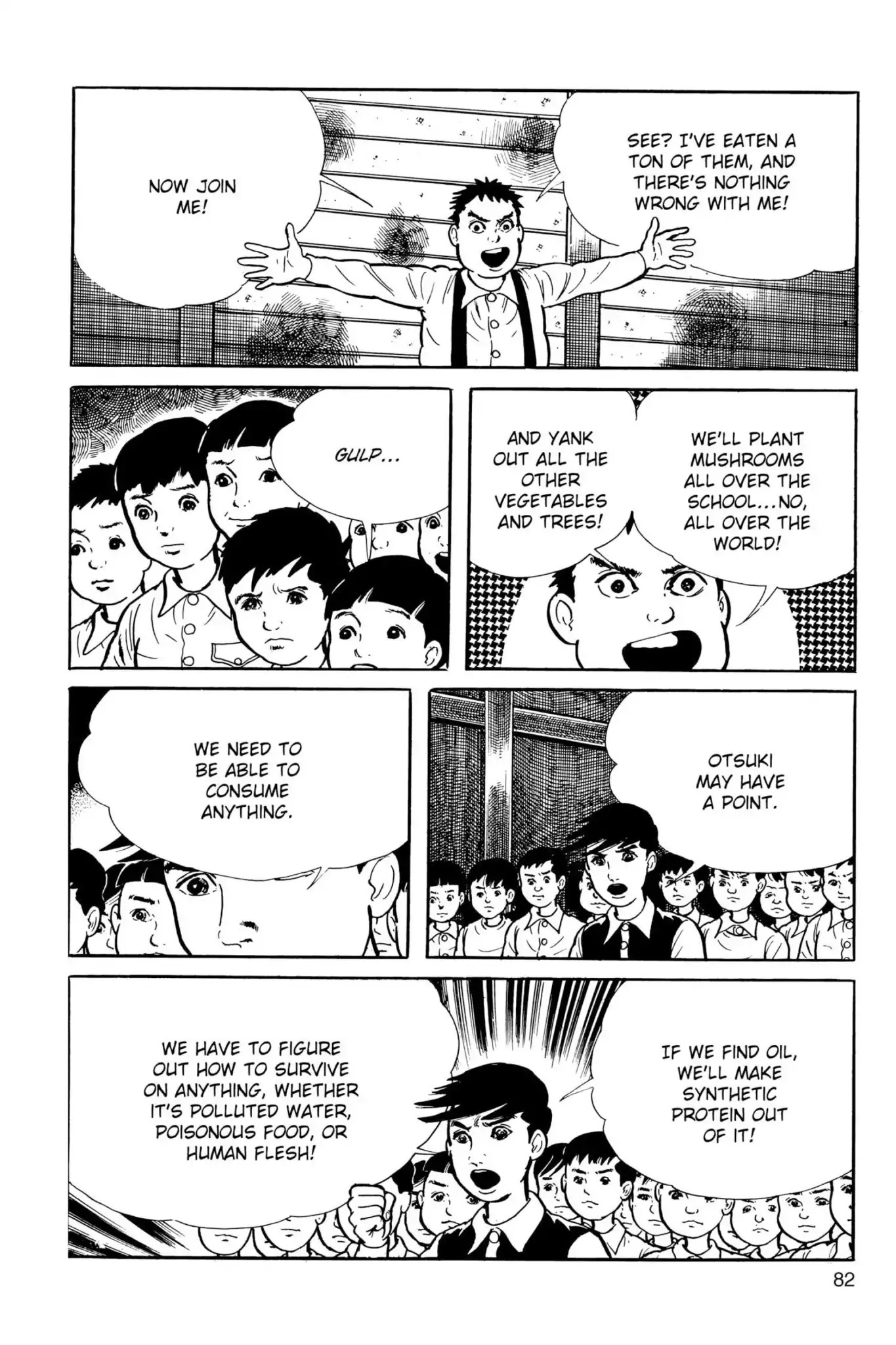 Drifting Classroom Chapter 26 page 83 - Chapter 26: The Food of the Future