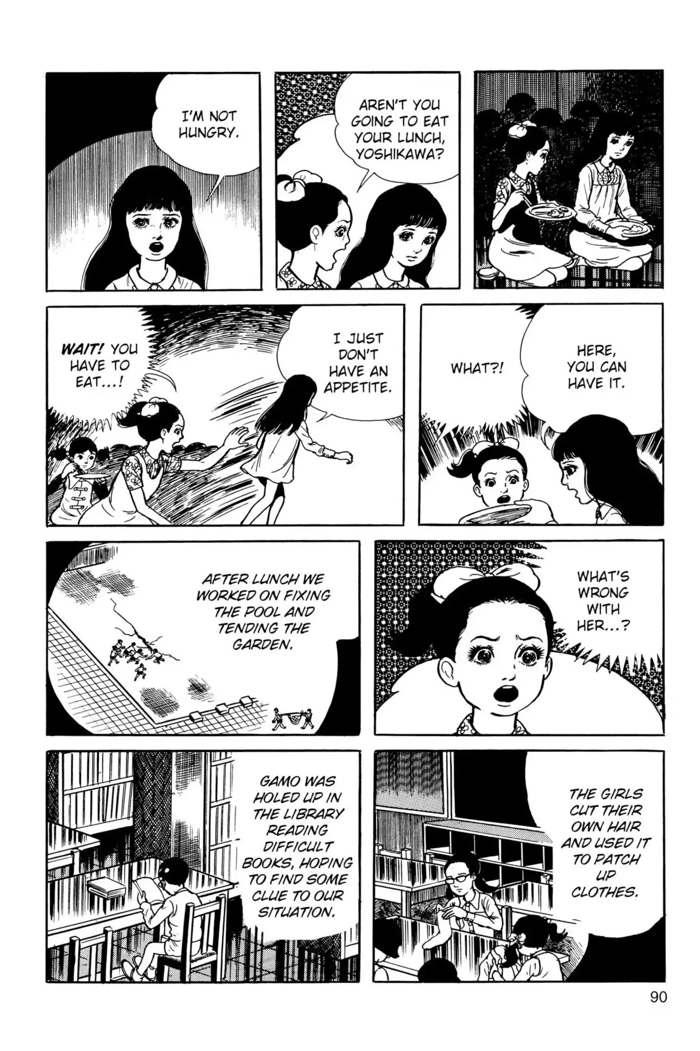 Drifting Classroom Chapter 26 page 91 - Chapter 26: The Food of the Future
