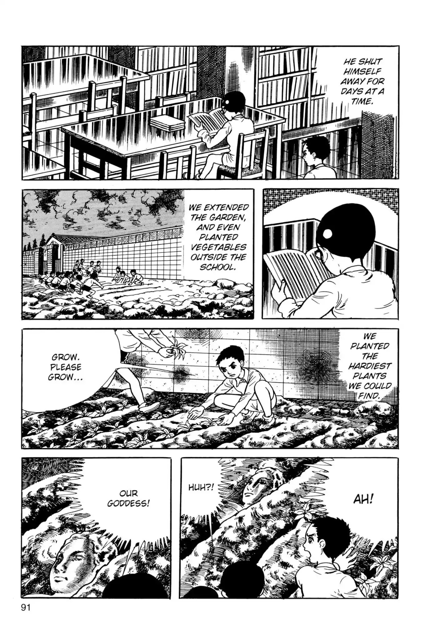 Drifting Classroom Chapter 26 page 92 - Chapter 26: The Food of the Future