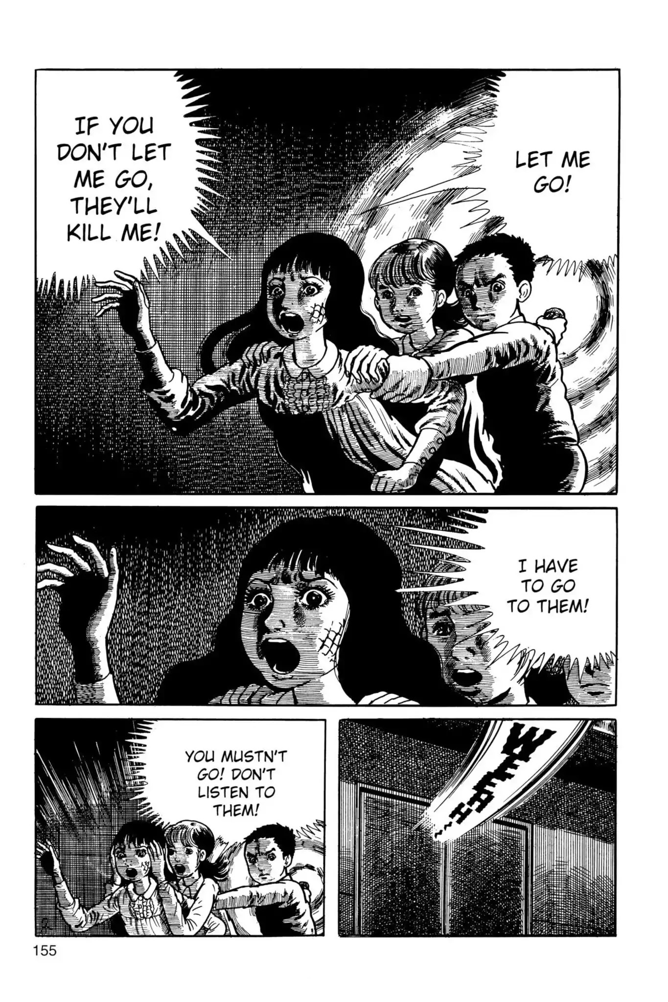 Drifting Classroom Chapter 27 page 55 - Chapter 27: The Cult