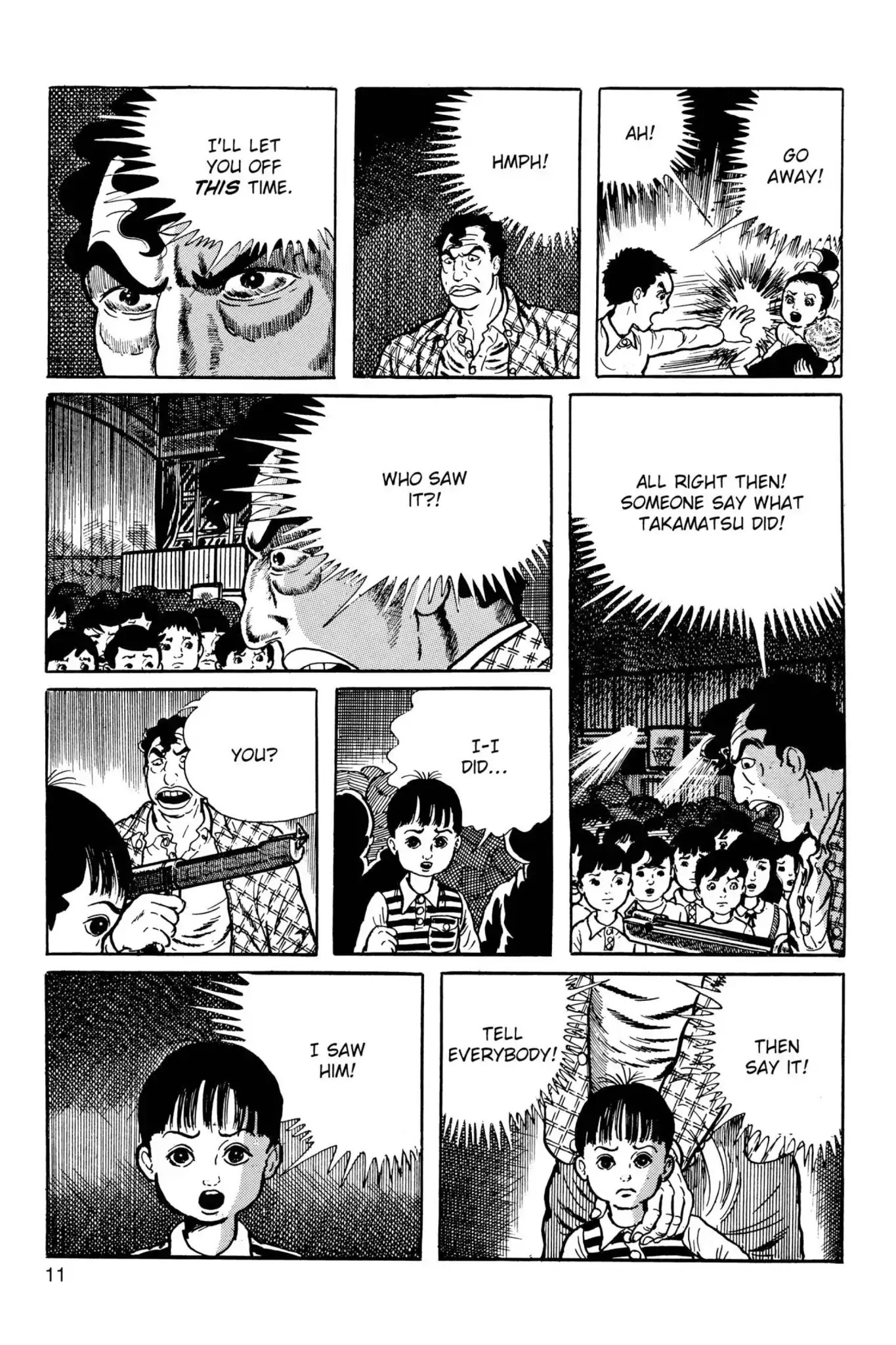 Drifting Classroom Chapter 29 page 12 - Chapter 29: Cold Stares