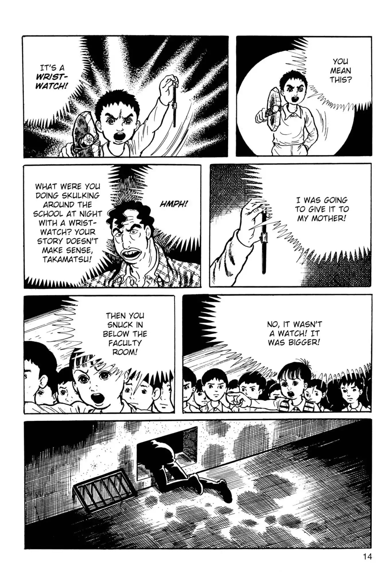 Drifting Classroom Chapter 29 page 15 - Chapter 29: Cold Stares