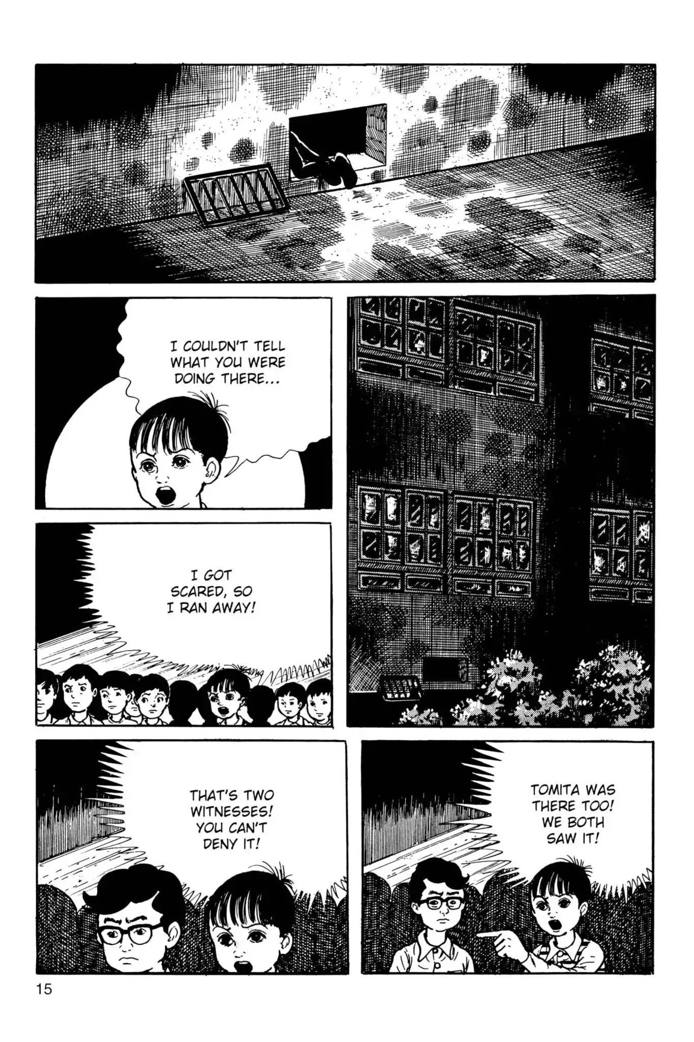 Drifting Classroom Chapter 29 page 16 - Chapter 29: Cold Stares