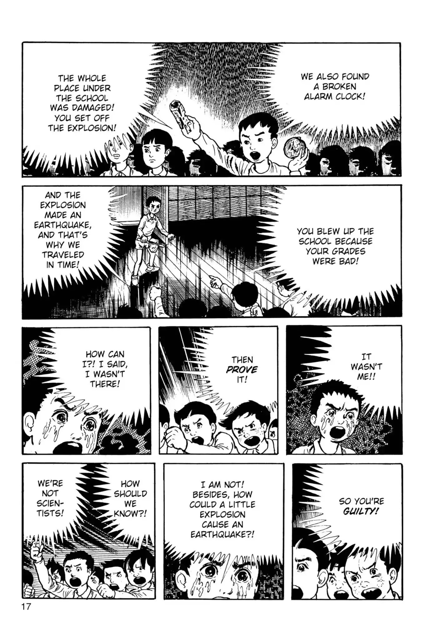 Drifting Classroom Chapter 29 page 18 - Chapter 29: Cold Stares