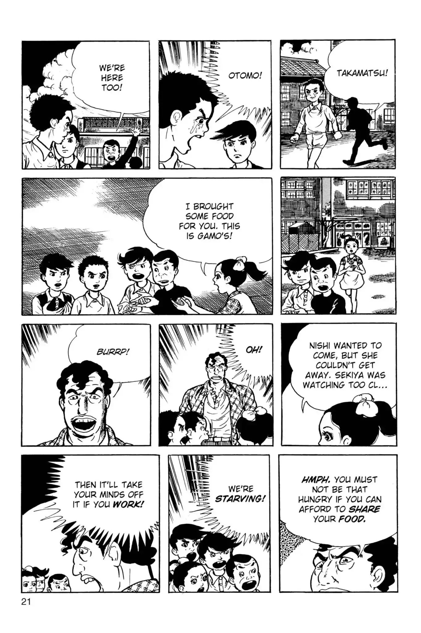 Drifting Classroom Chapter 29 page 22 - Chapter 29: Cold Stares