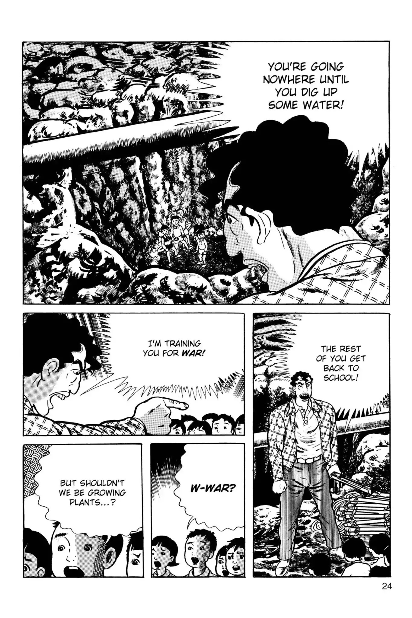Drifting Classroom Chapter 29 page 25 - Chapter 29: Cold Stares