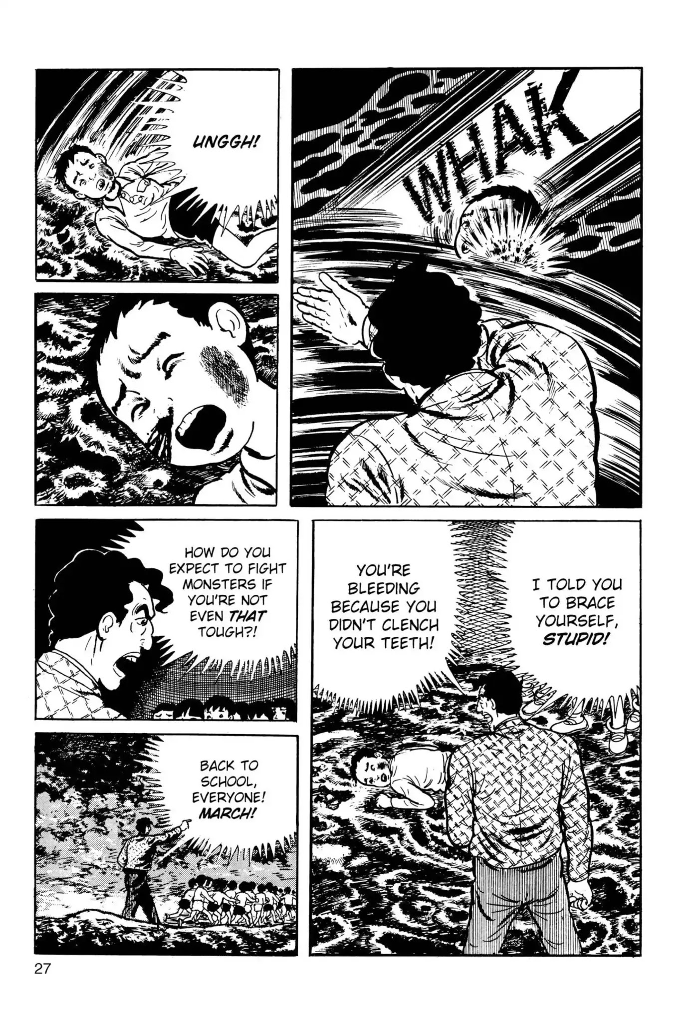 Drifting Classroom Chapter 29 page 28 - Chapter 29: Cold Stares