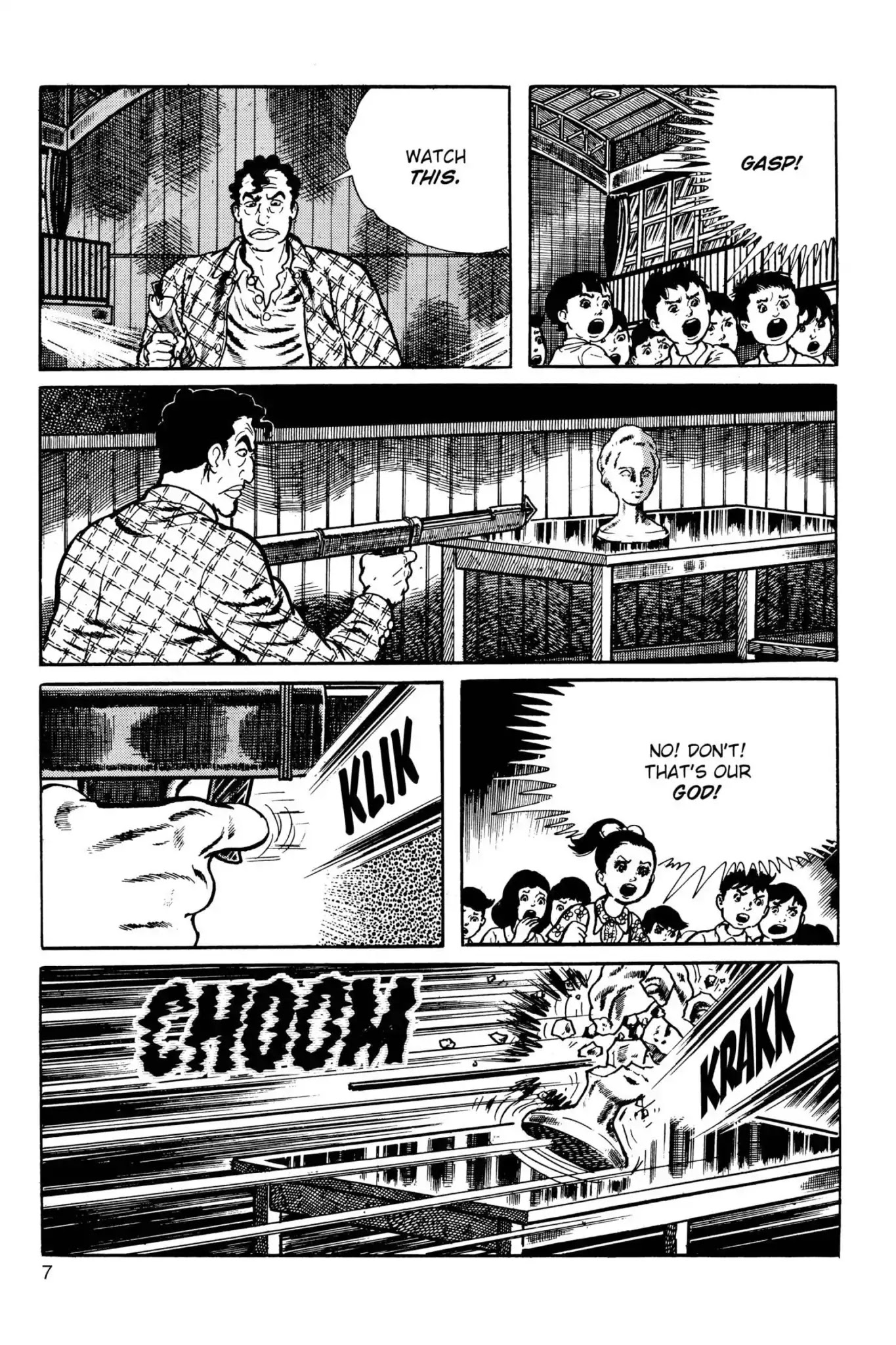 Drifting Classroom Chapter 29 page 8 - Chapter 29: Cold Stares