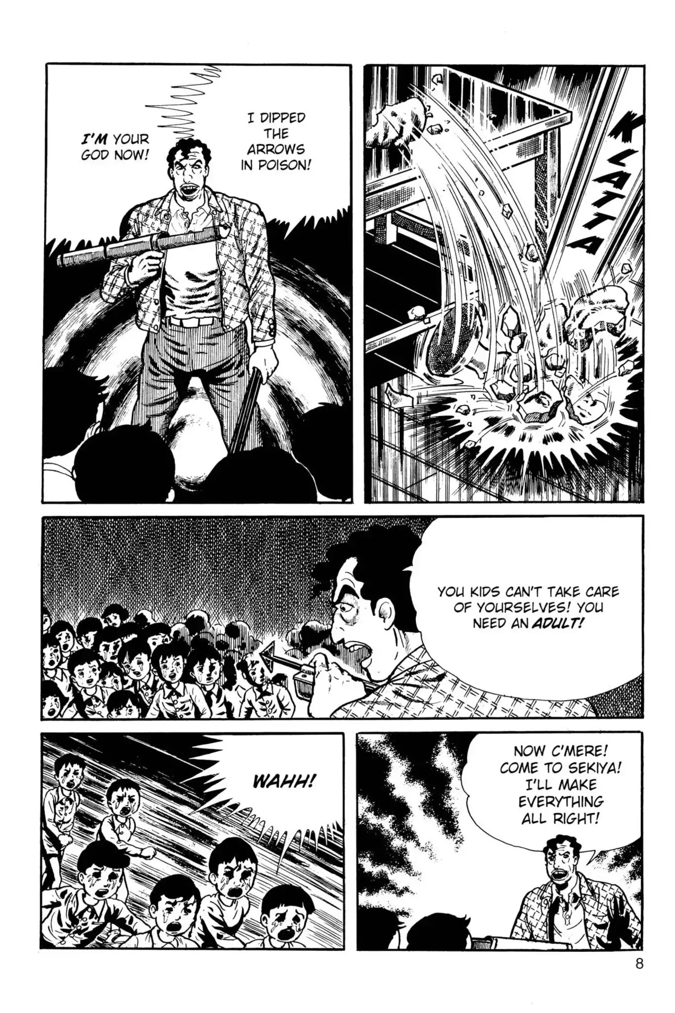 Drifting Classroom Chapter 29 page 9 - Chapter 29: Cold Stares
