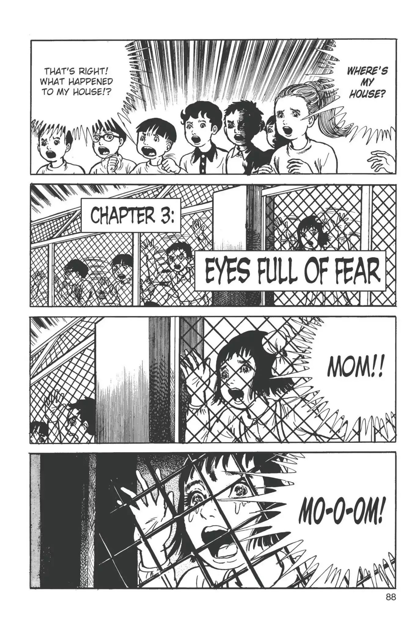 Drifting Classroom Chapter 3 page 1 - Chapter 3: Eyes Full of Fear