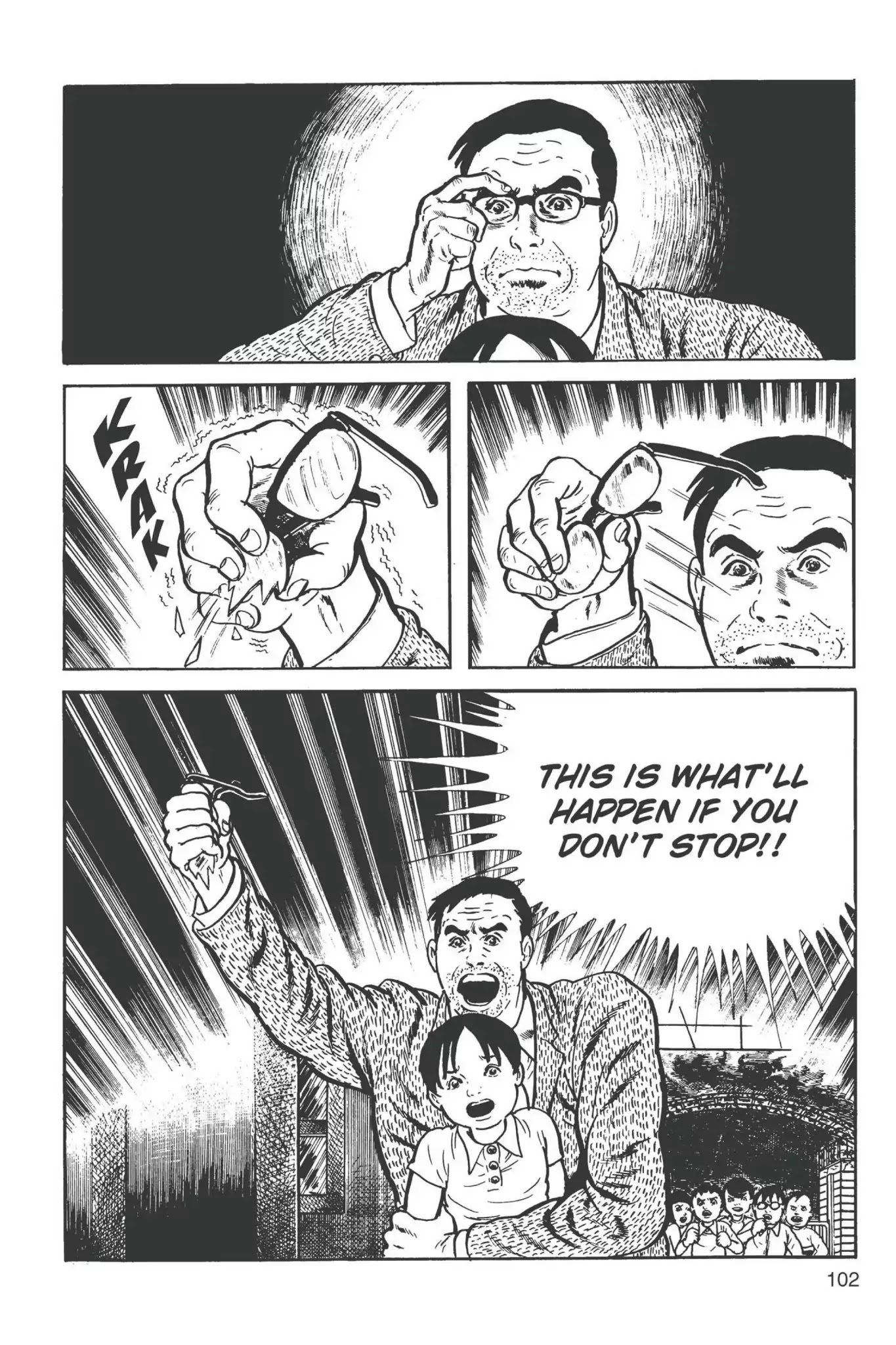 Drifting Classroom Chapter 3 page 15 - Chapter 3: Eyes Full of Fear