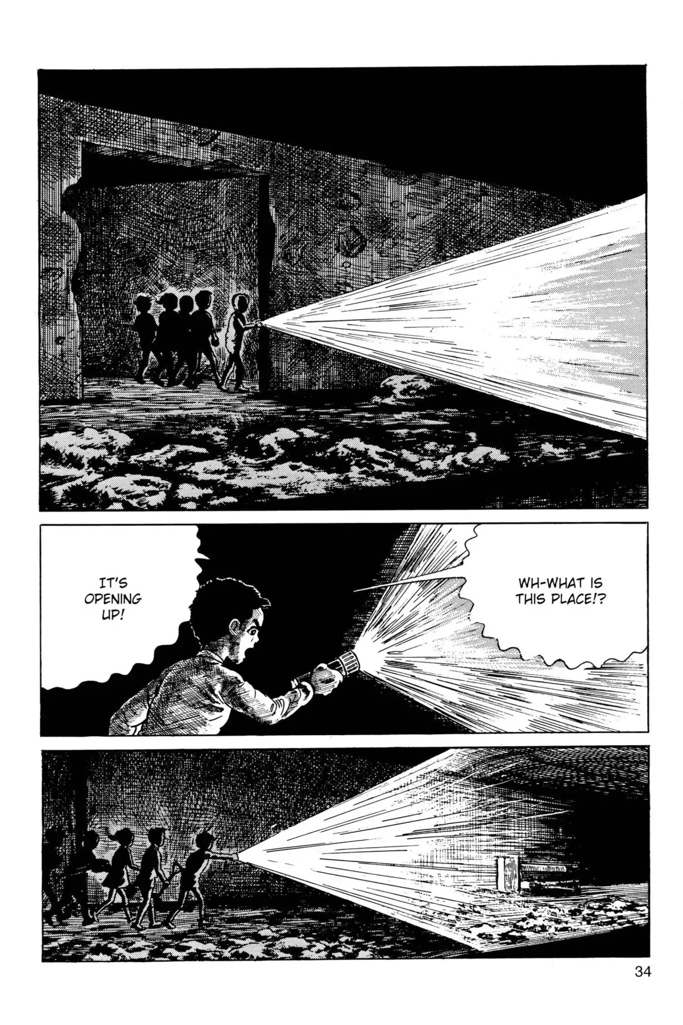 Drifting Classroom Chapter 30 page 4 - Chapter 30: The World Below