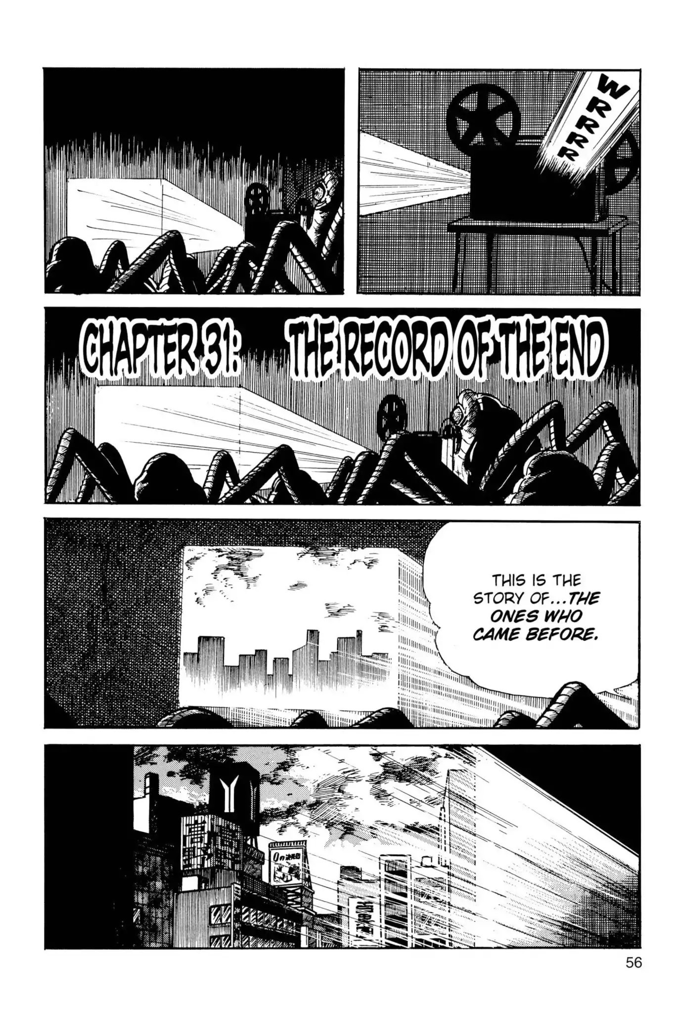 Drifting Classroom Chapter 31 page 1 - Chapter 31: The Record of the End