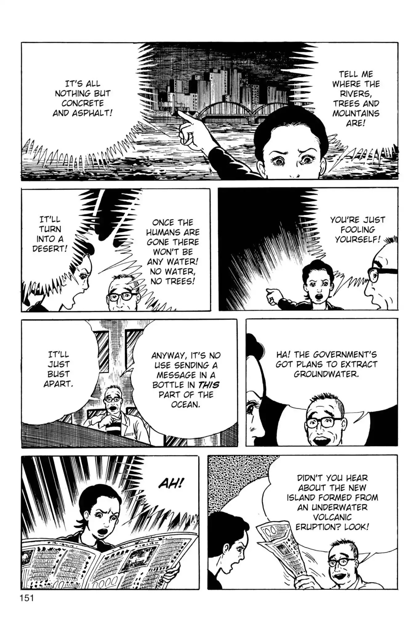 Drifting Classroom Chapter 32 page 6 - Chapter 32: A Mother's Gift