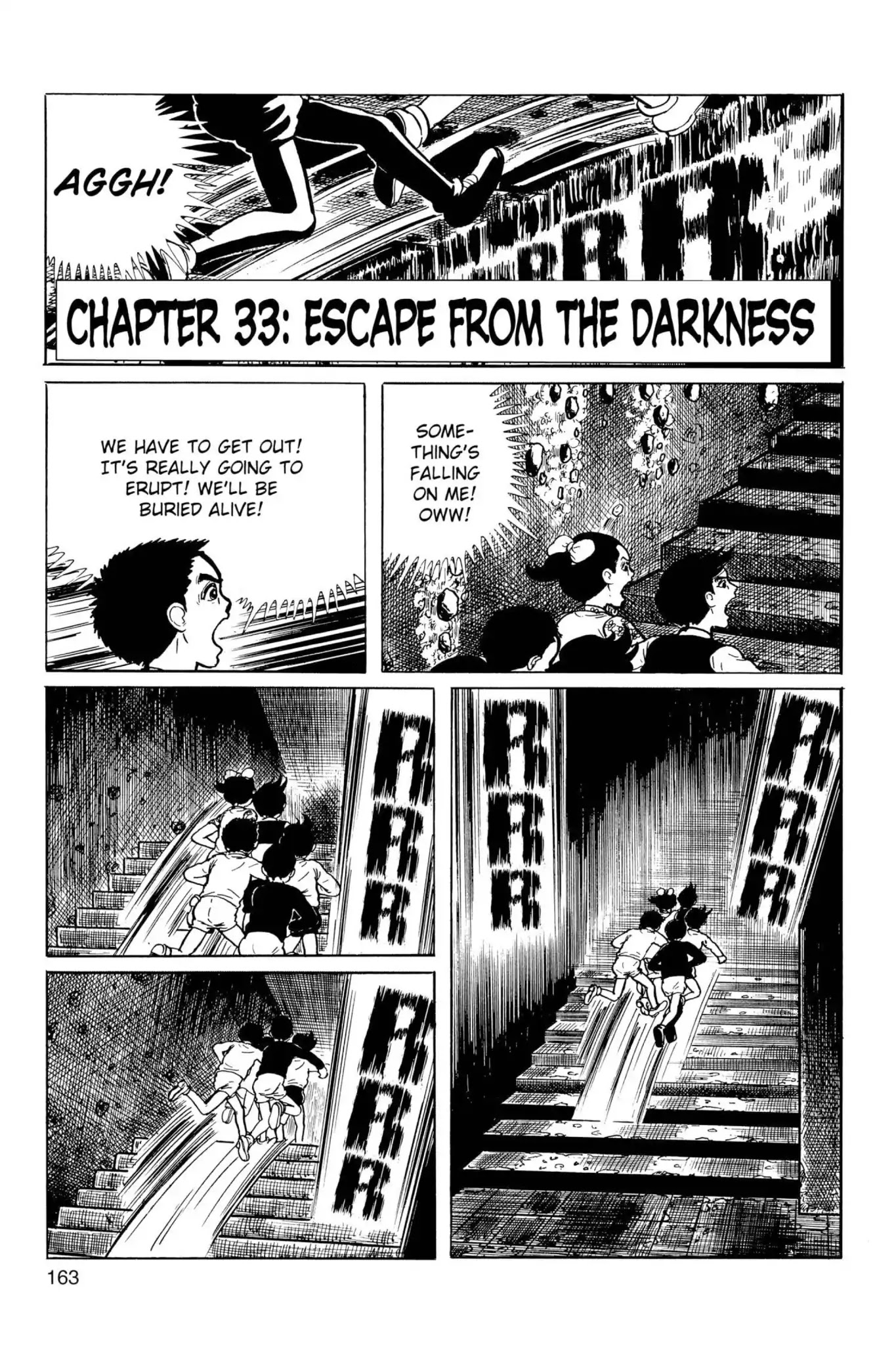 Drifting Classroom Chapter 33 page 1 - Chapter 33: Escape from the Darkness