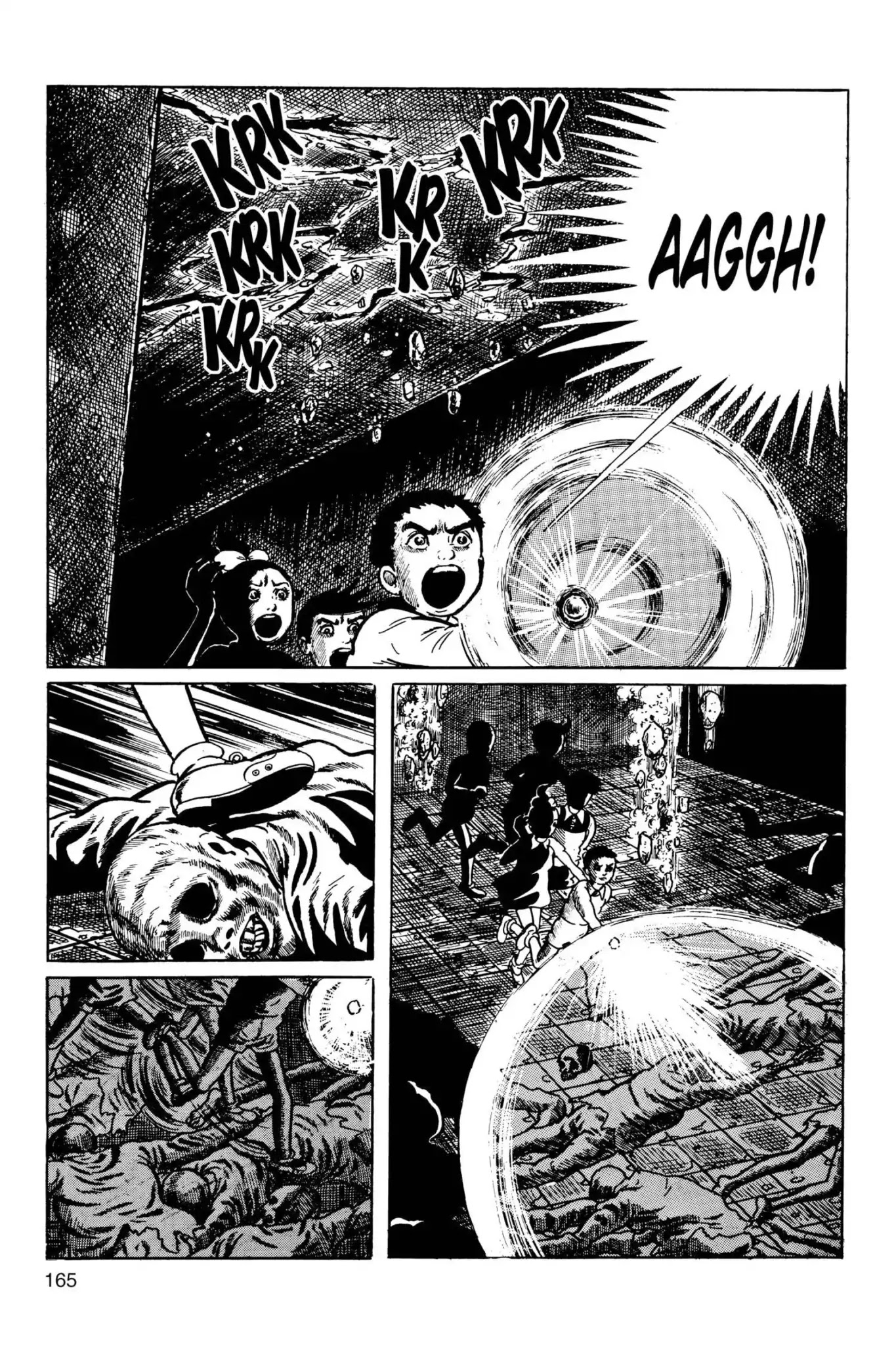 Drifting Classroom Chapter 33 page 3 - Chapter 33: Escape from the Darkness