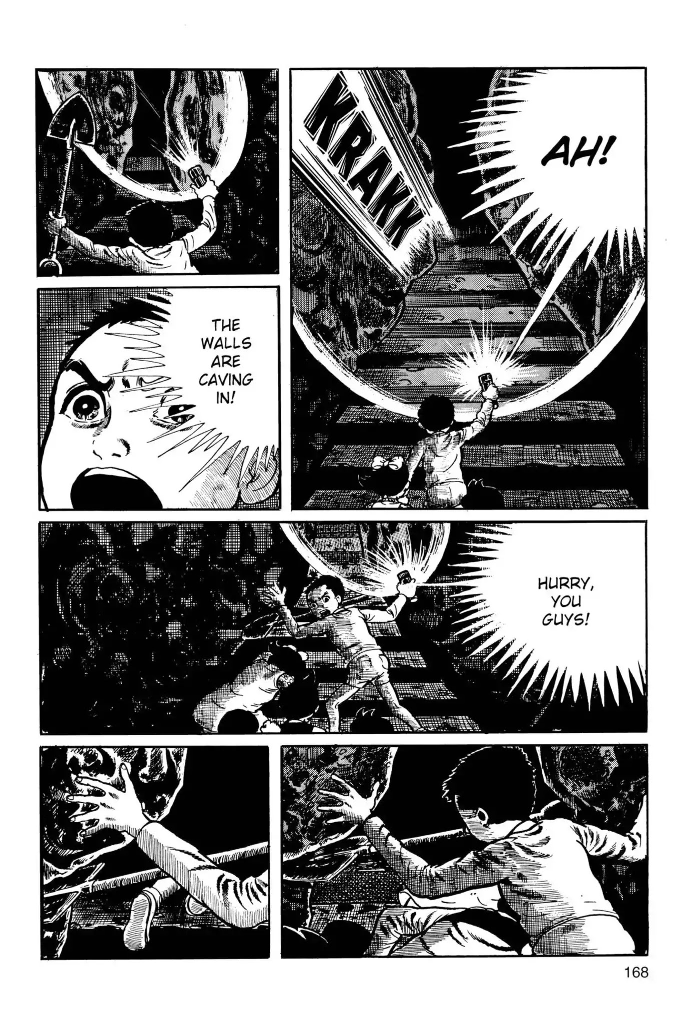 Drifting Classroom Chapter 33 page 6 - Chapter 33: Escape from the Darkness