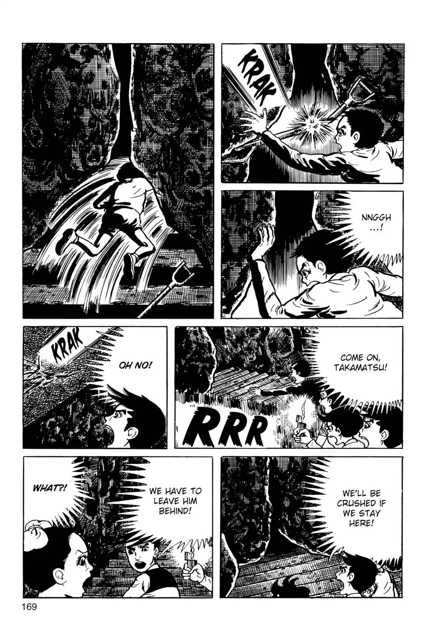 Drifting Classroom Chapter 33 page 7 - Chapter 33: Escape from the Darkness