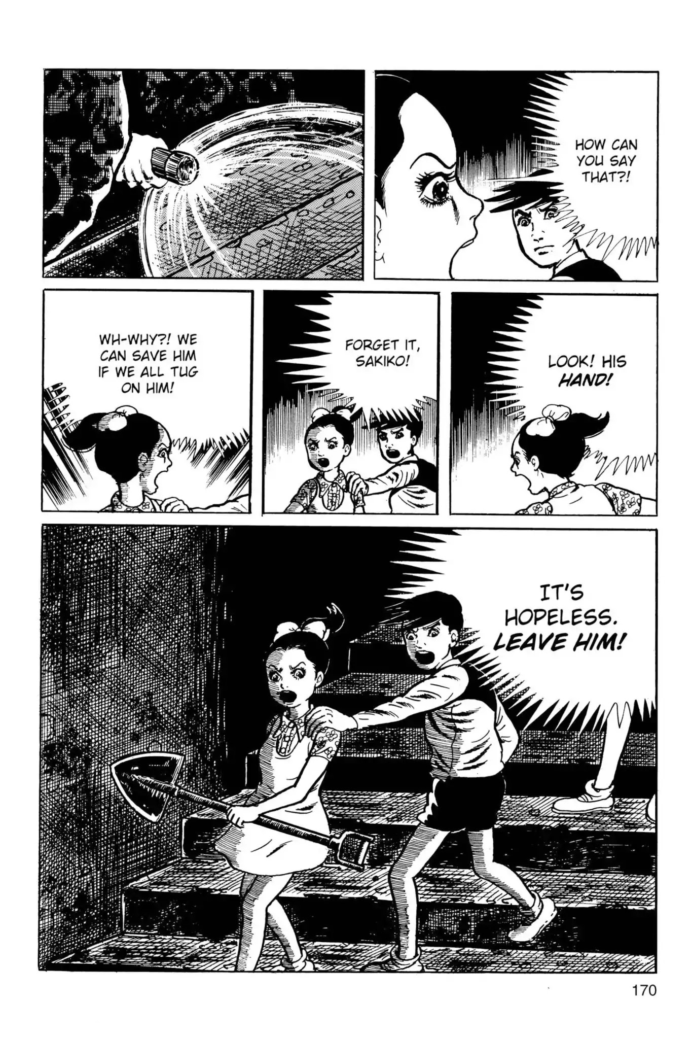 Drifting Classroom Chapter 33 page 8 - Chapter 33: Escape from the Darkness