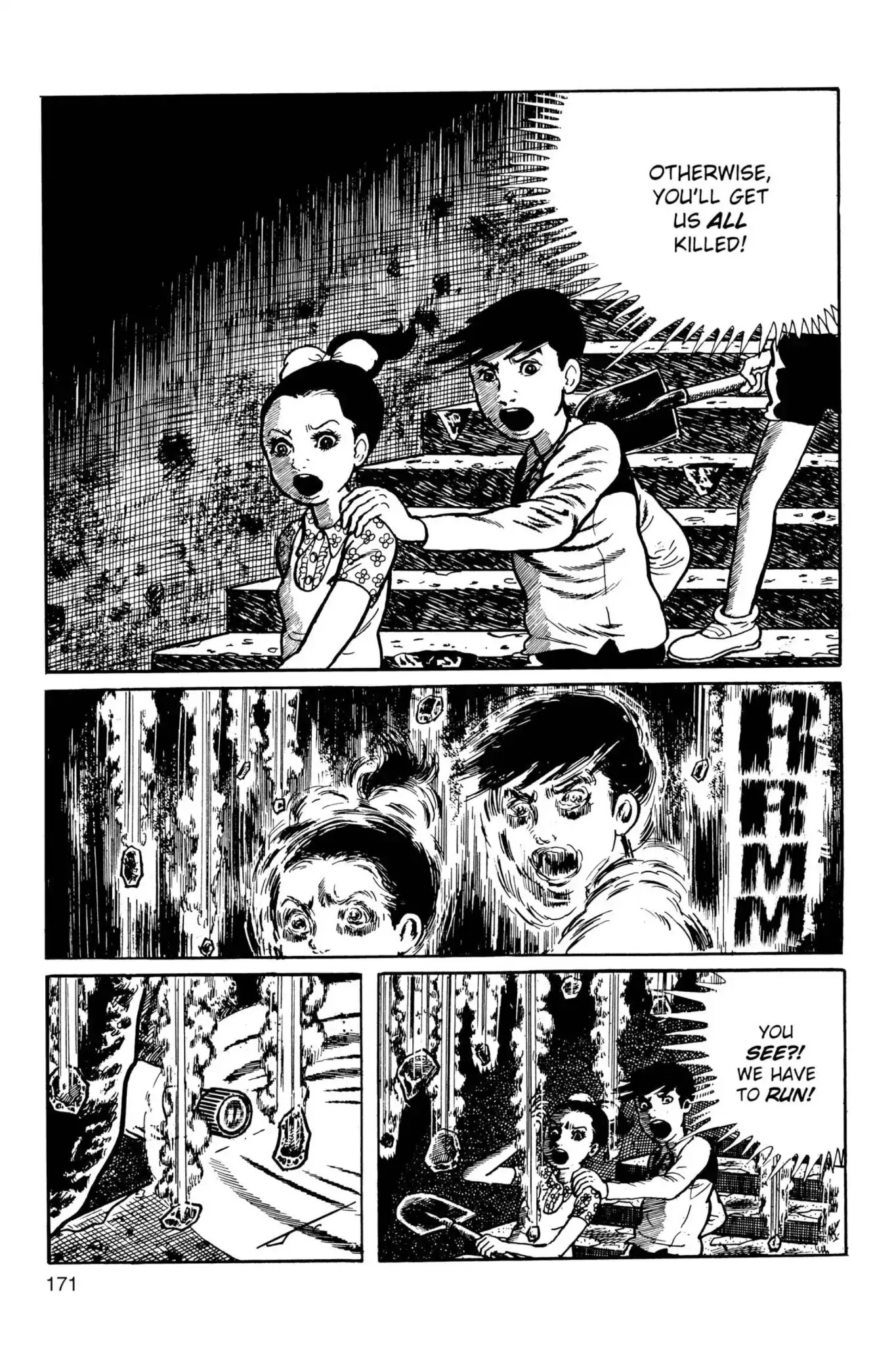 Drifting Classroom Chapter 33 page 9 - Chapter 33: Escape from the Darkness