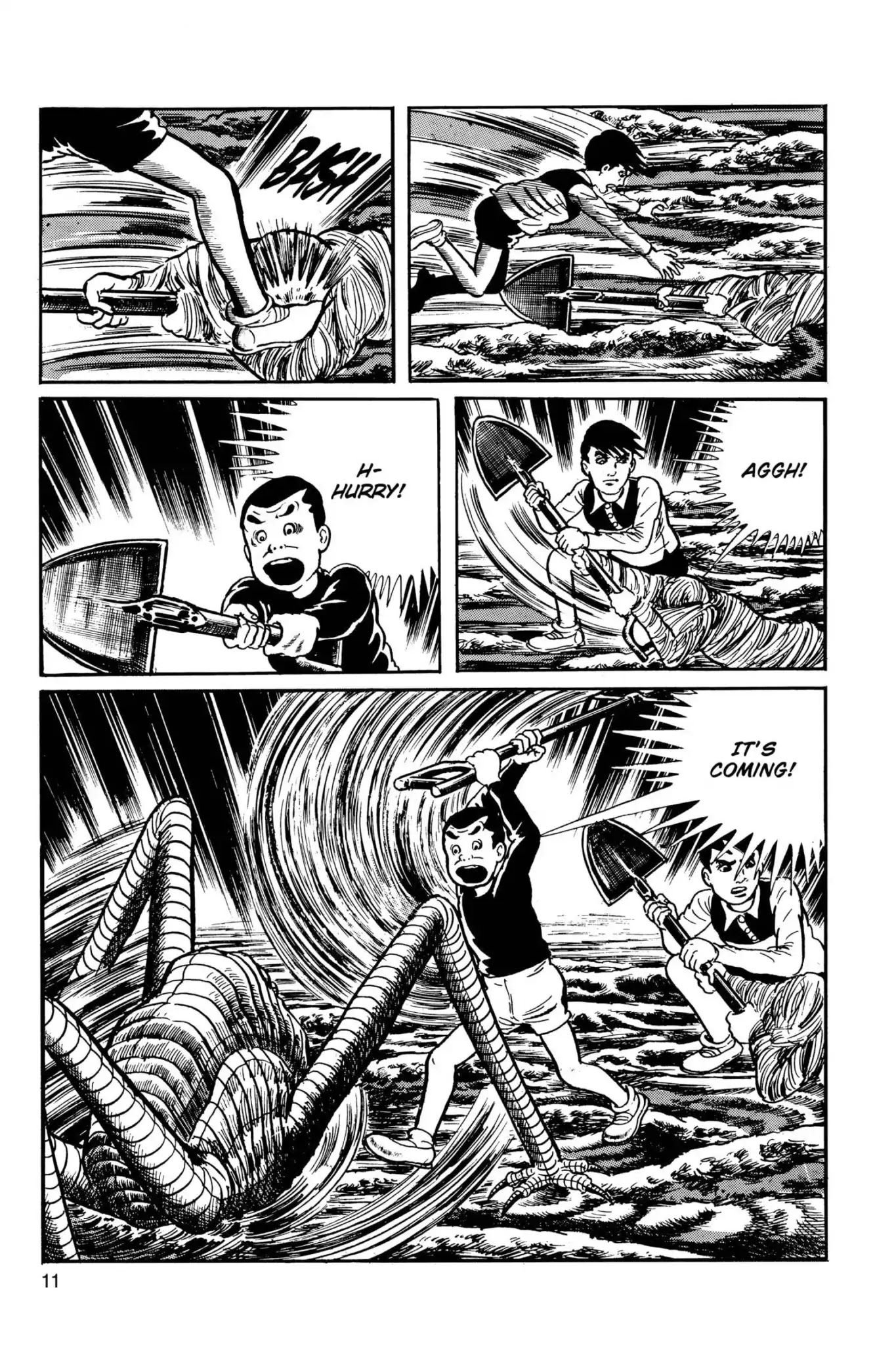 Drifting Classroom Chapter 34 page 12 - Chapter 34: The Web of Fear