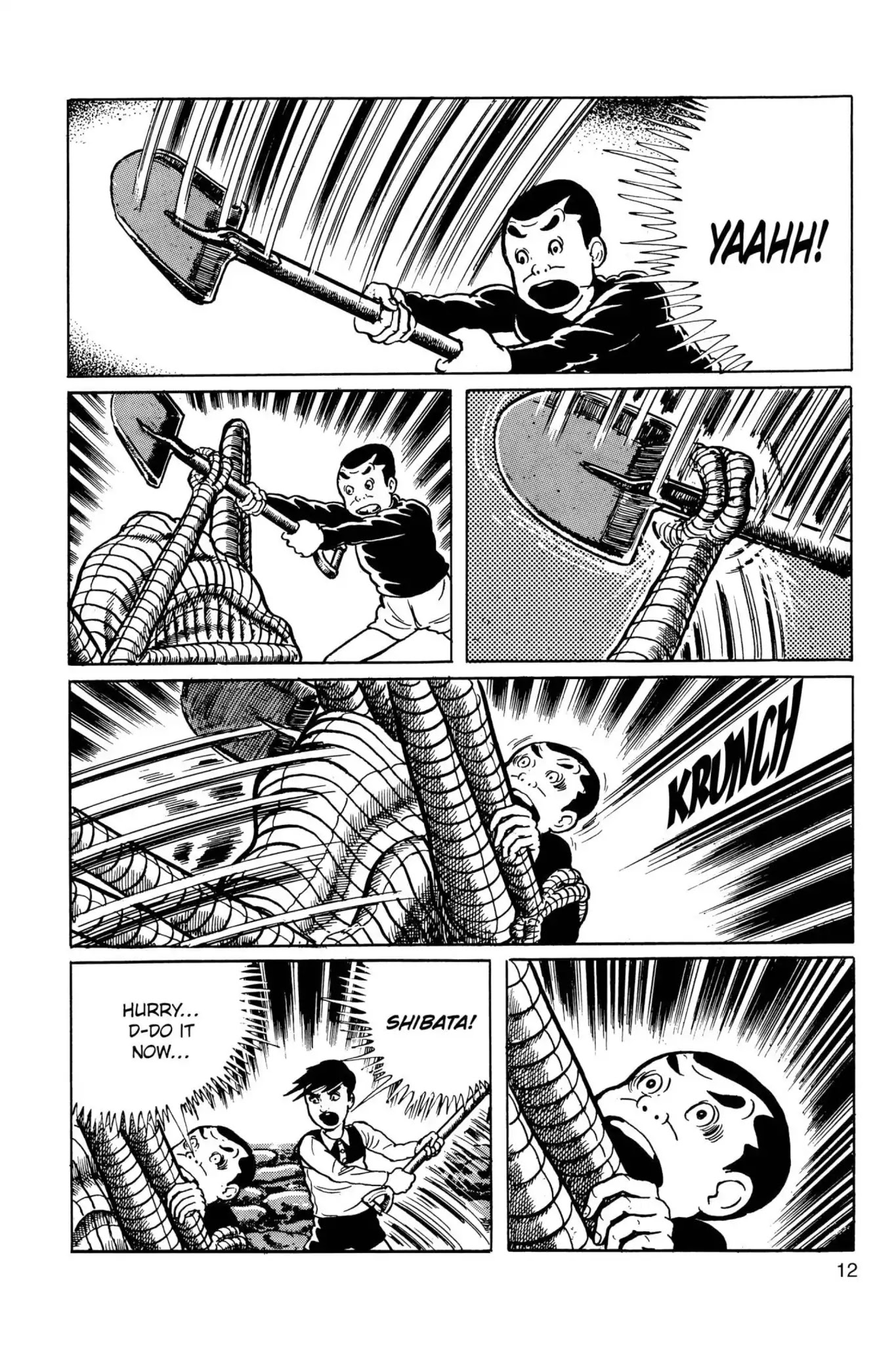 Drifting Classroom Chapter 34 page 13 - Chapter 34: The Web of Fear