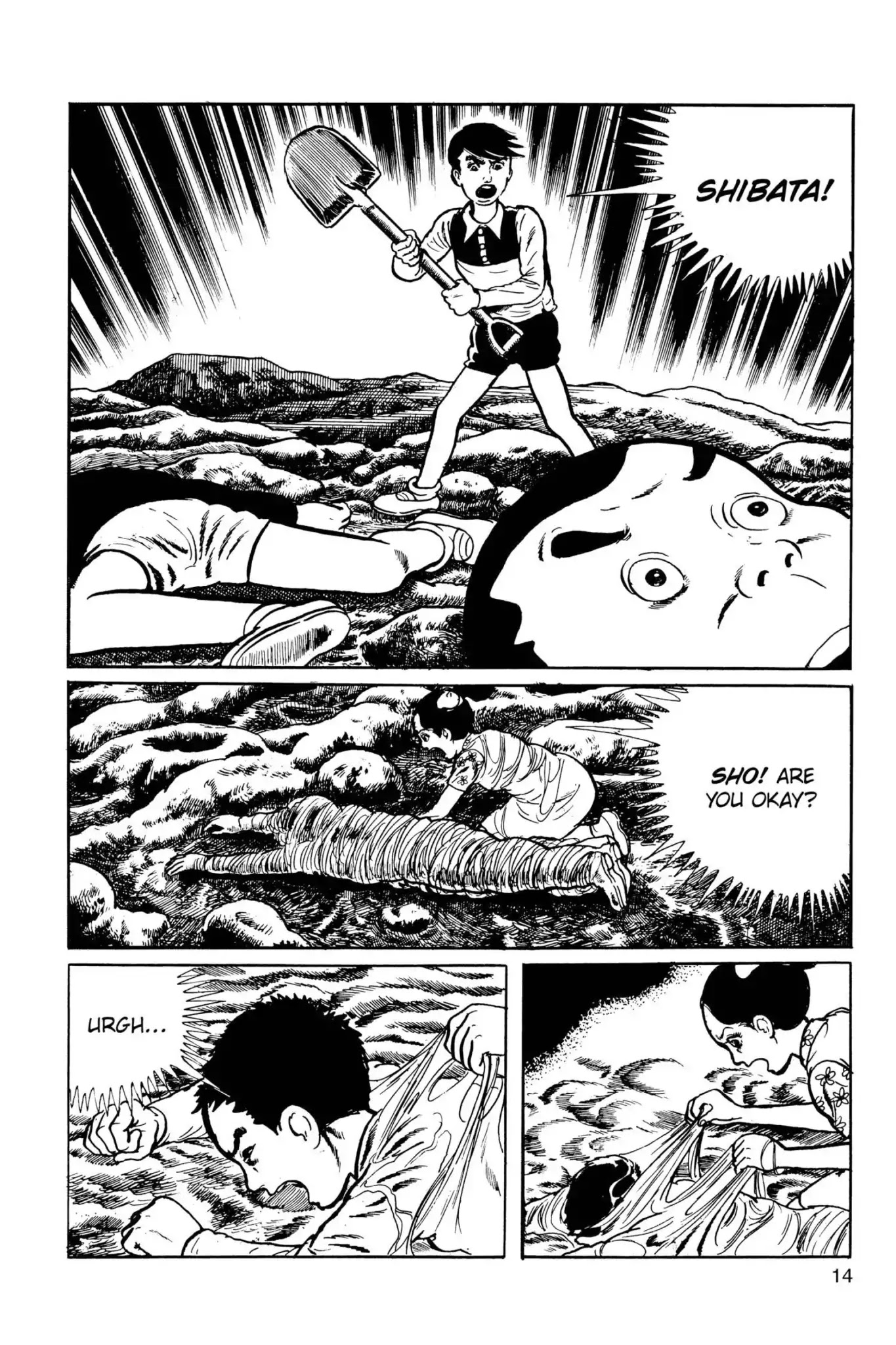Drifting Classroom Chapter 34 page 15 - Chapter 34: The Web of Fear