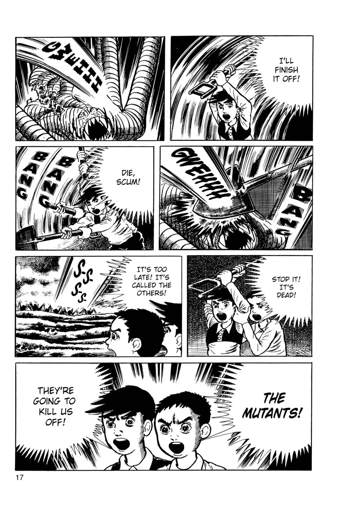Drifting Classroom Chapter 34 page 18 - Chapter 34: The Web of Fear
