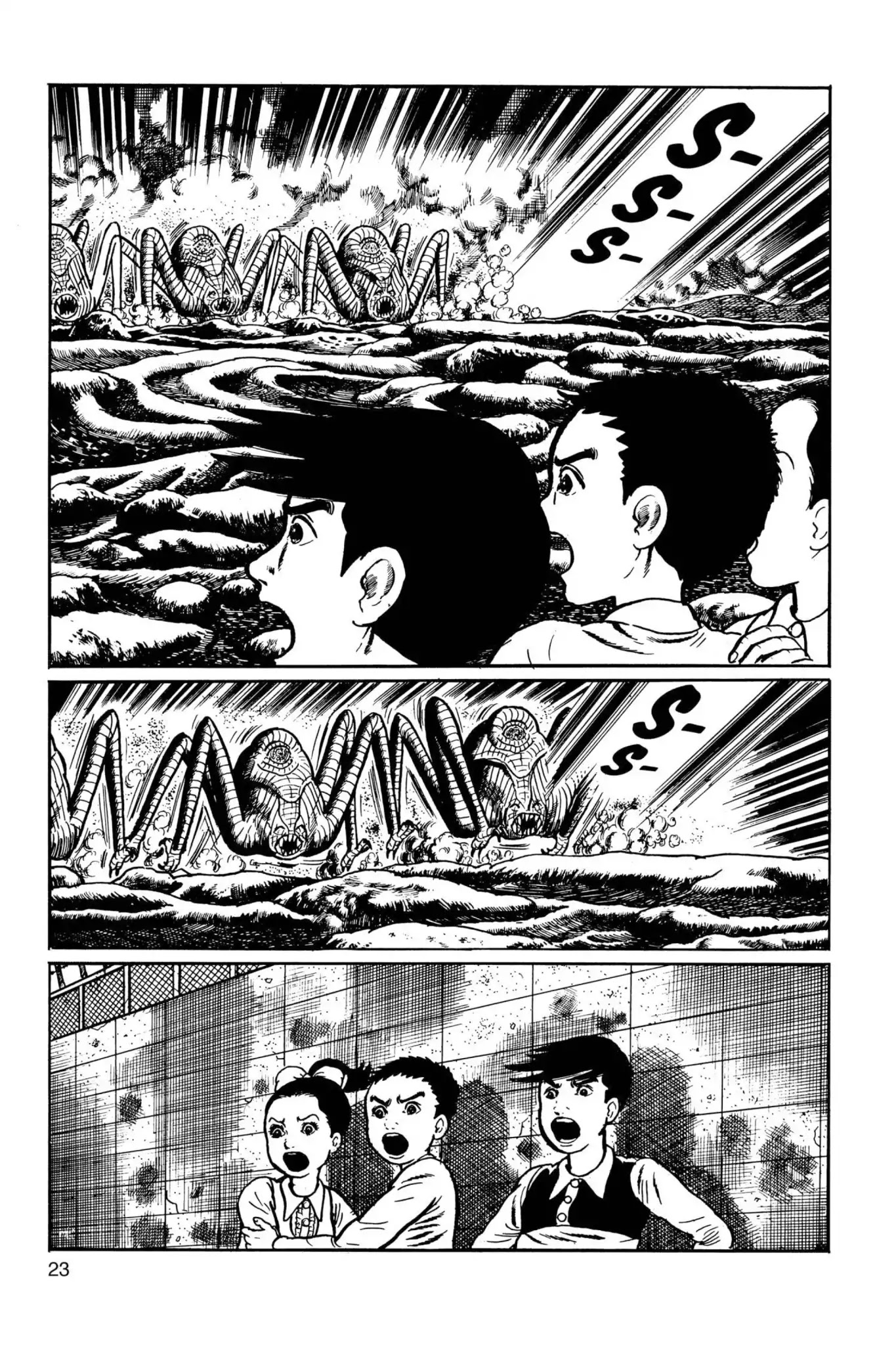 Drifting Classroom Chapter 34 page 24 - Chapter 34: The Web of Fear