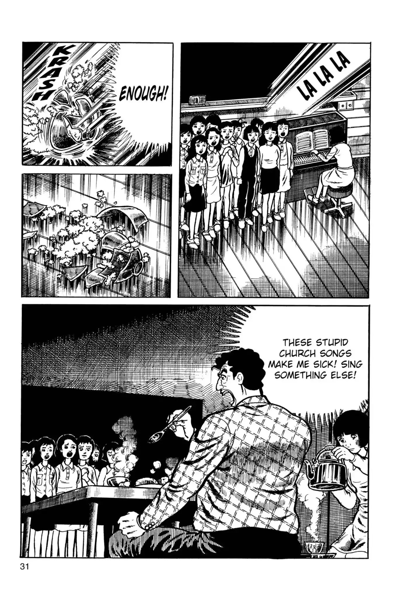 Drifting Classroom Chapter 34 page 32 - Chapter 34: The Web of Fear