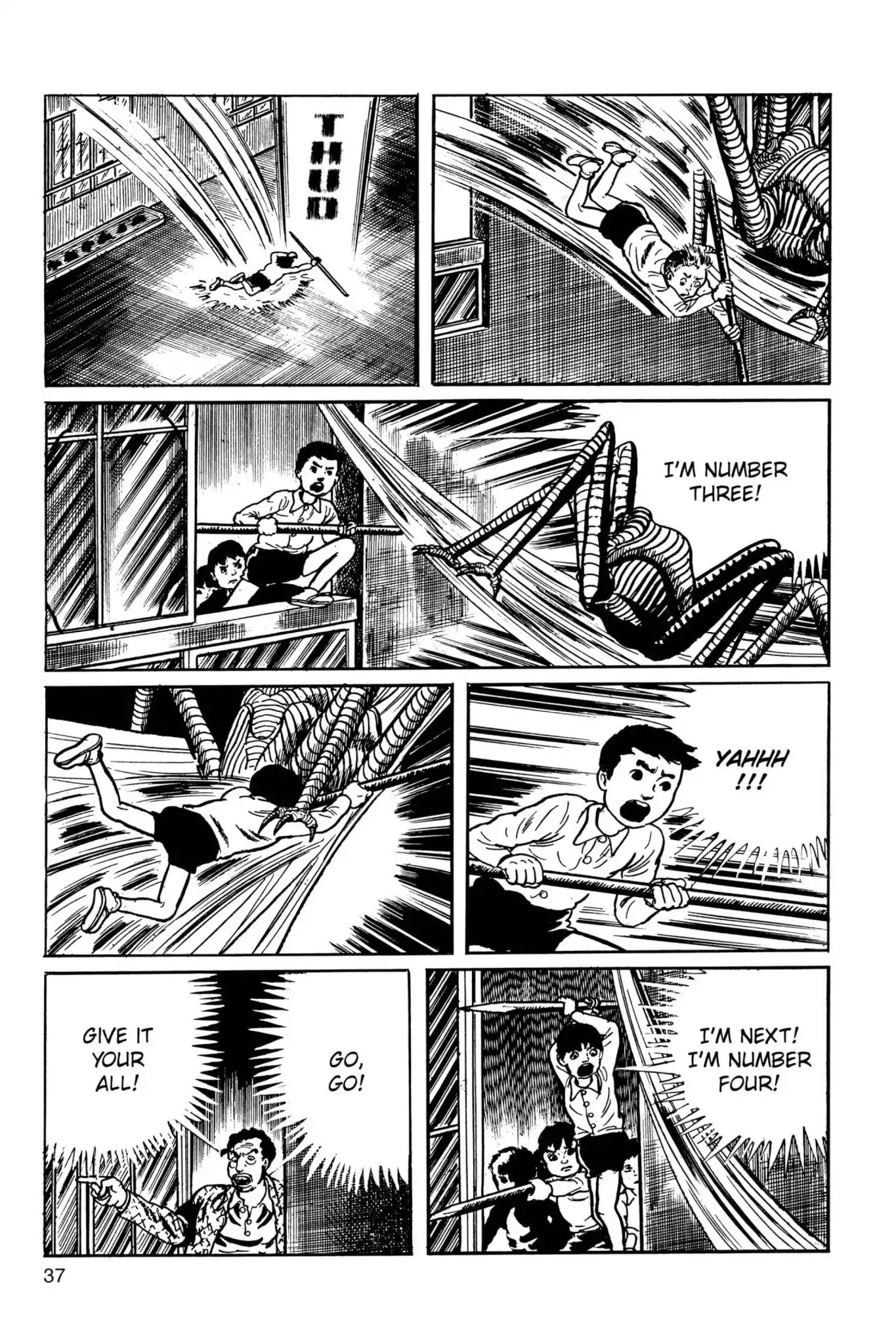 Drifting Classroom Chapter 34 page 38 - Chapter 34: The Web of Fear