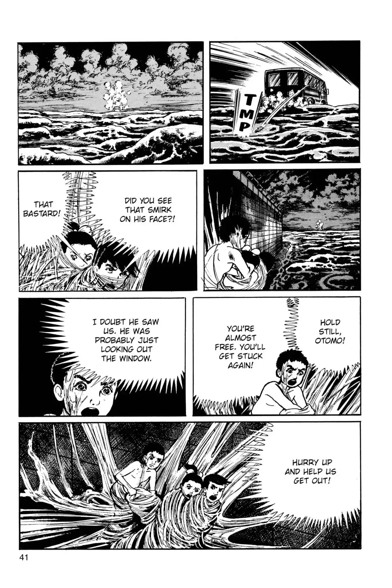 Drifting Classroom Chapter 34 page 42 - Chapter 34: The Web of Fear