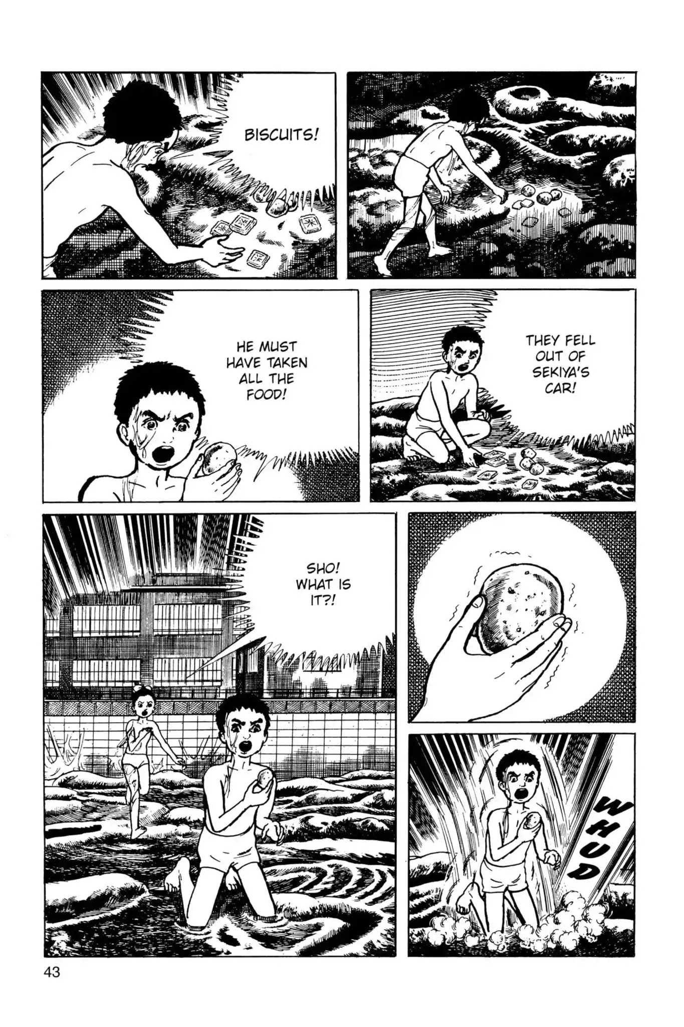 Drifting Classroom Chapter 34 page 44 - Chapter 34: The Web of Fear