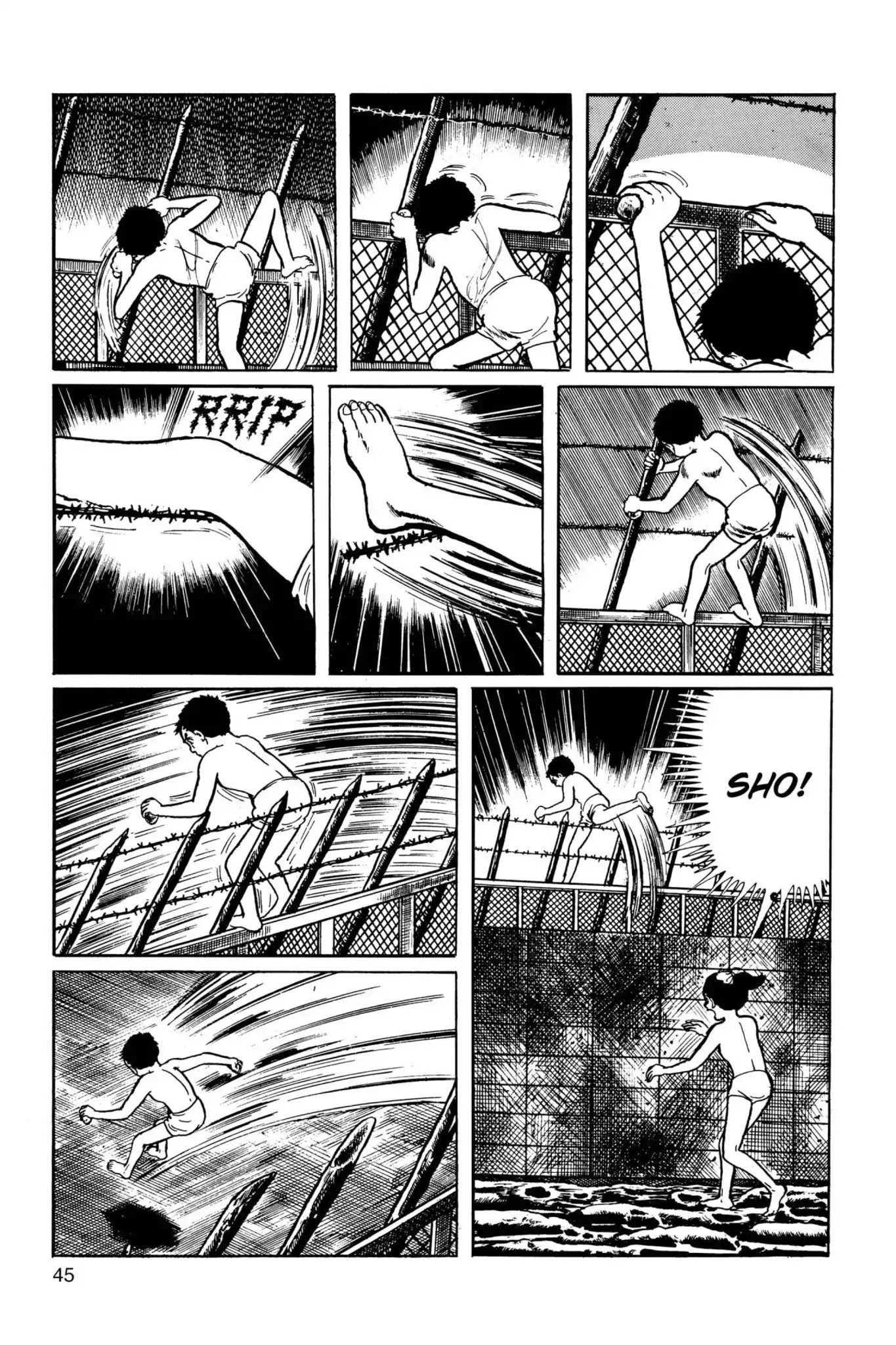 Drifting Classroom Chapter 34 page 46 - Chapter 34: The Web of Fear