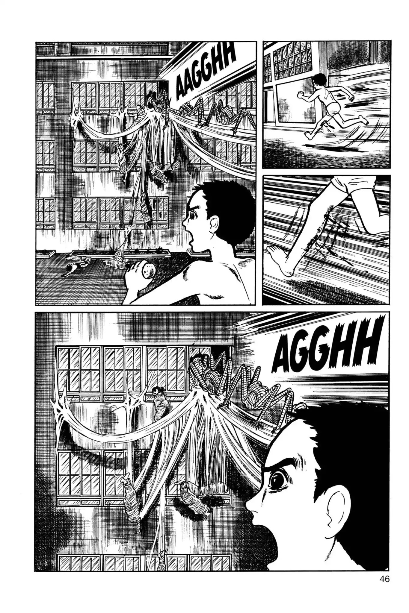 Drifting Classroom Chapter 34 page 47 - Chapter 34: The Web of Fear