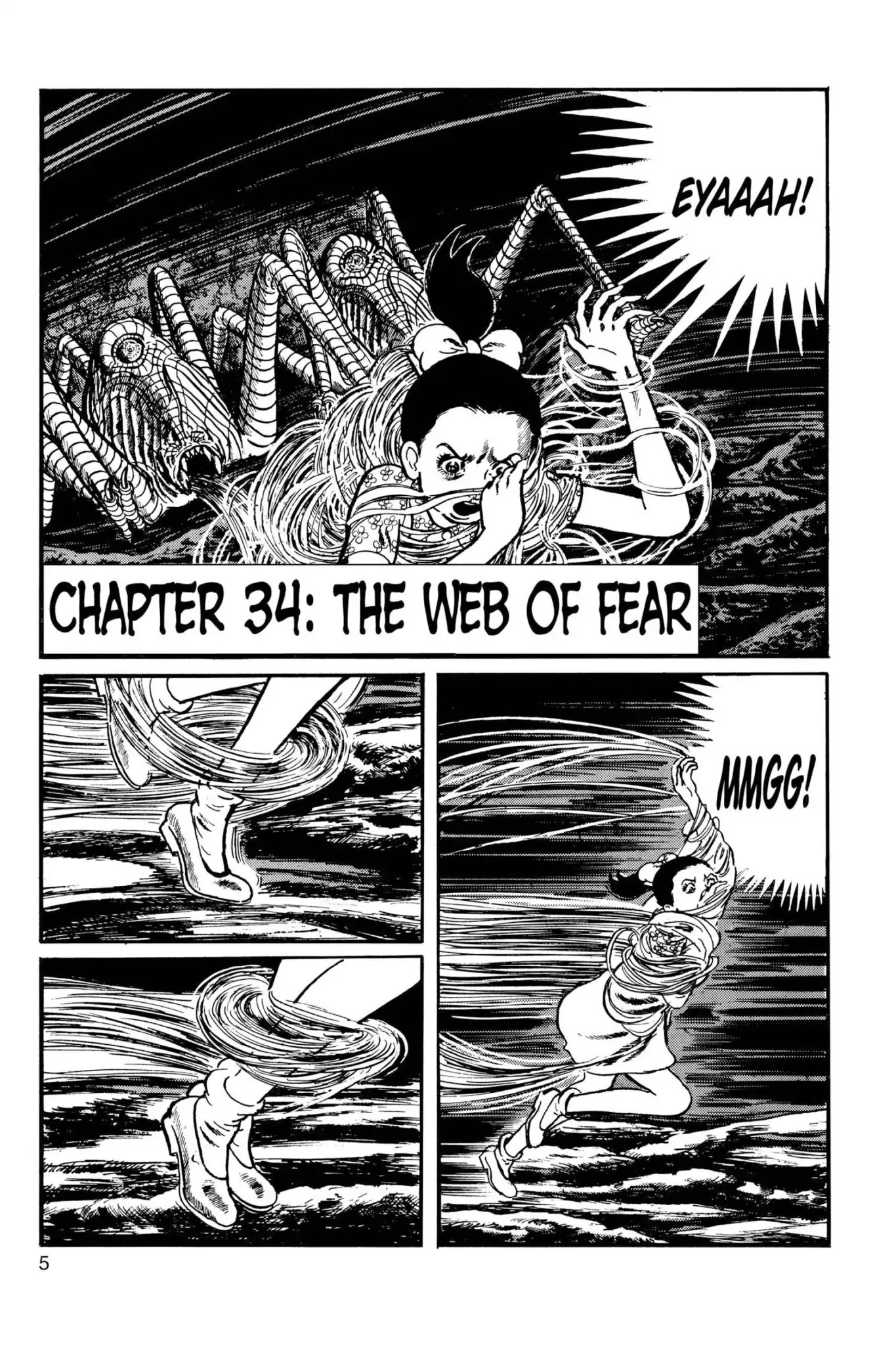 Drifting Classroom Chapter 34 page 6 - Chapter 34: The Web of Fear