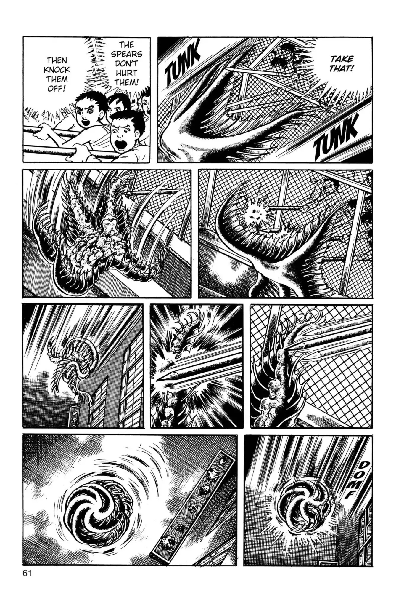 Drifting Classroom Chapter 34 page 62 - Chapter 34: The Web of Fear